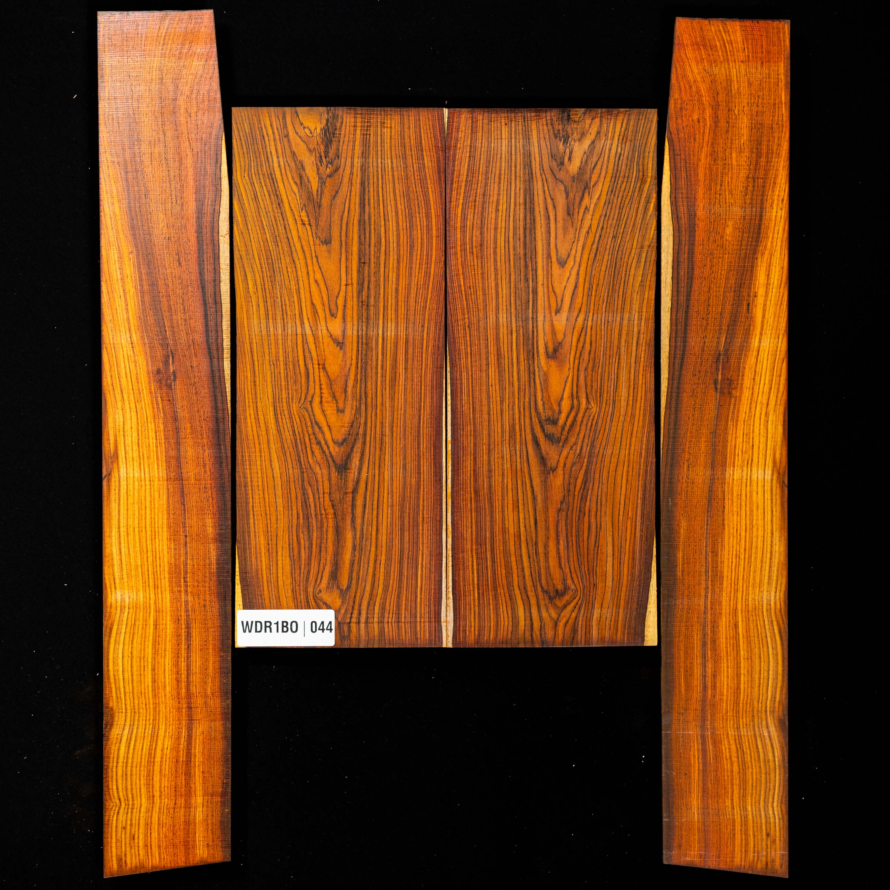 Dos Cocobolo + paire d’éclisses - 044