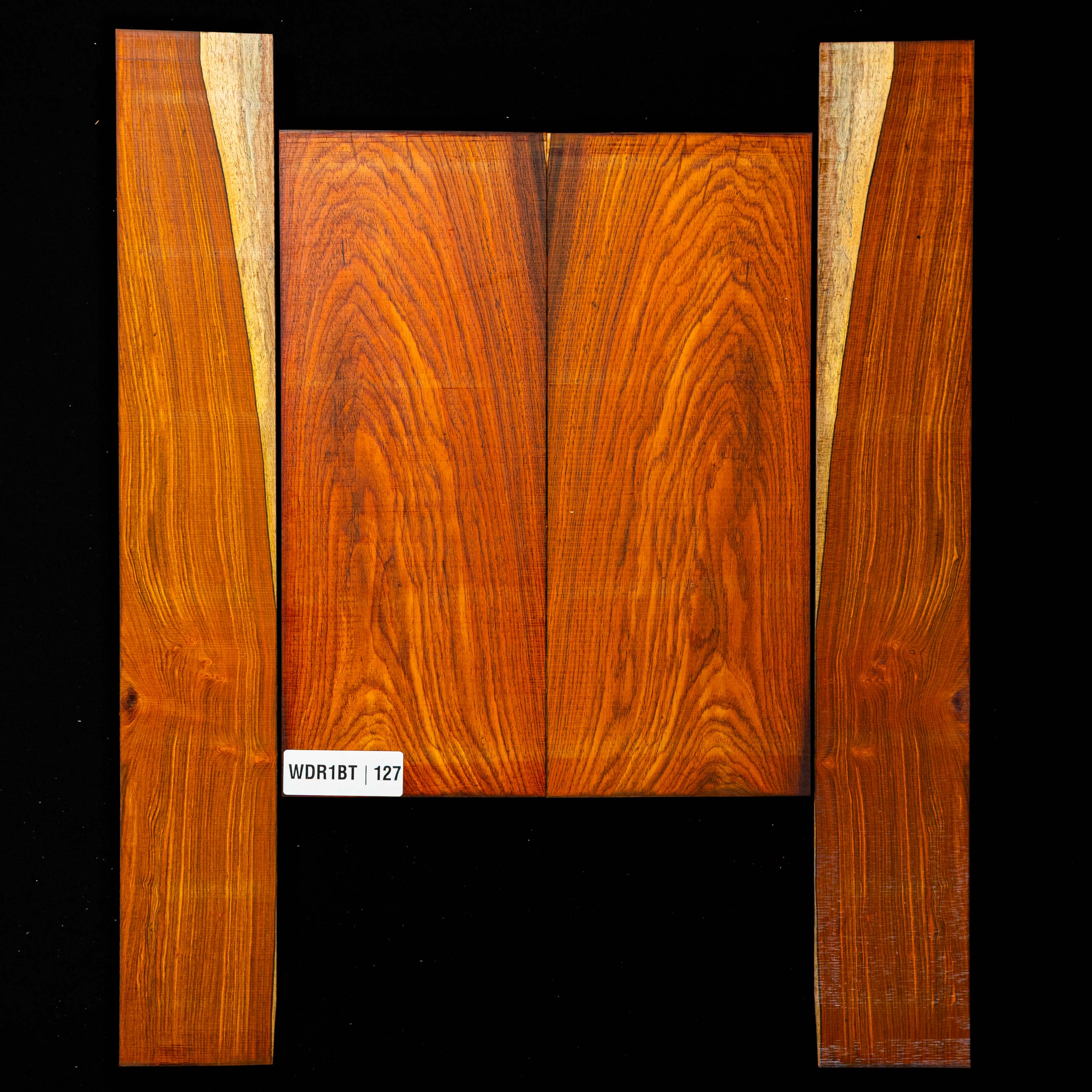 Dos Cocobolo + paire d’éclisses - 127