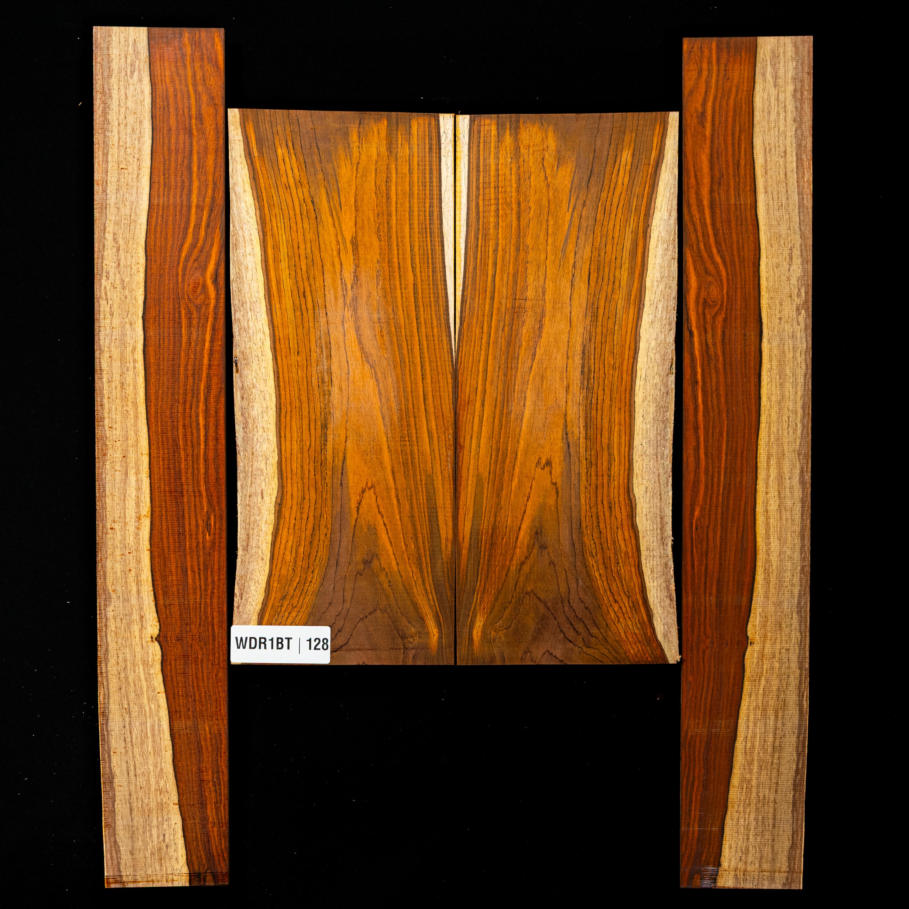 Dos Cocobolo + paire d’éclisses - 128