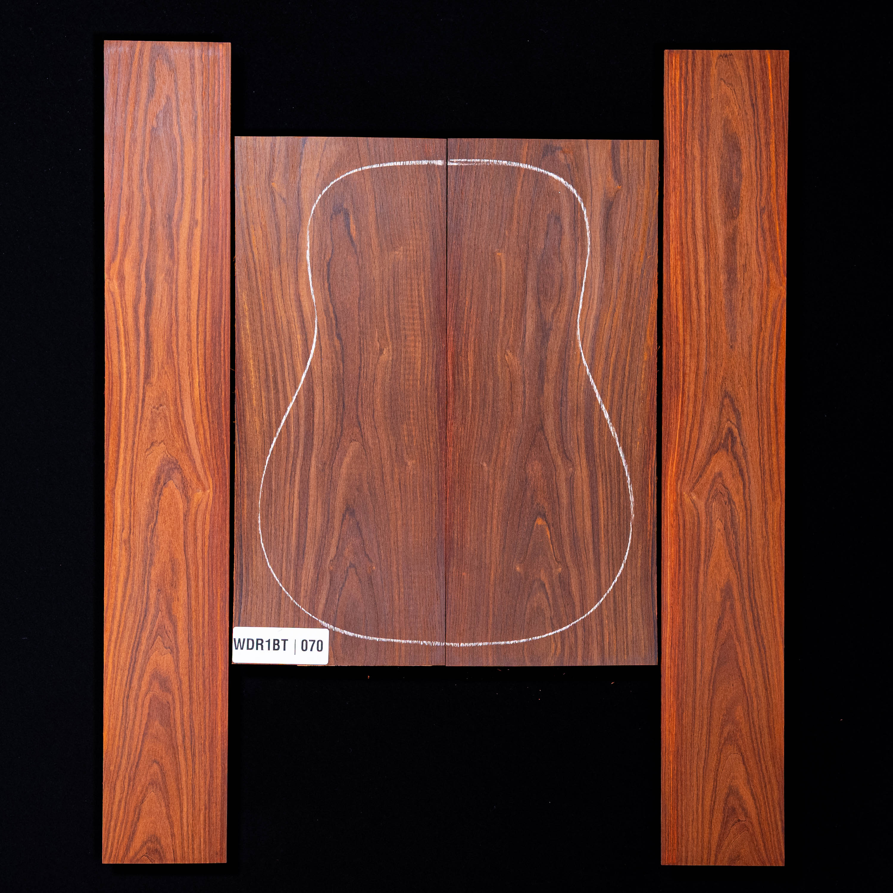 Ensemble dos et côtés Cocobolo - 070