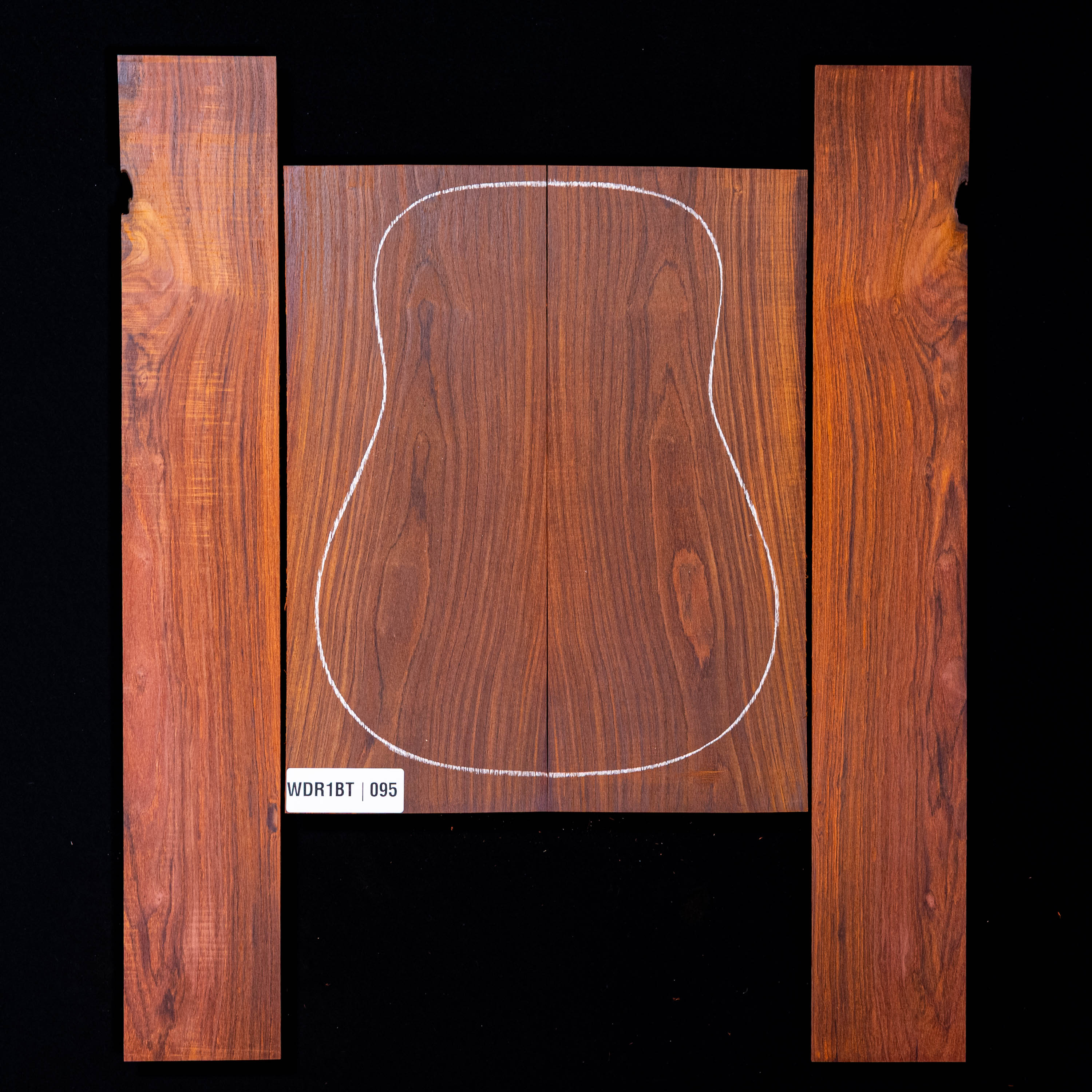 Ensemble dos et côtés Cocobolo - 095