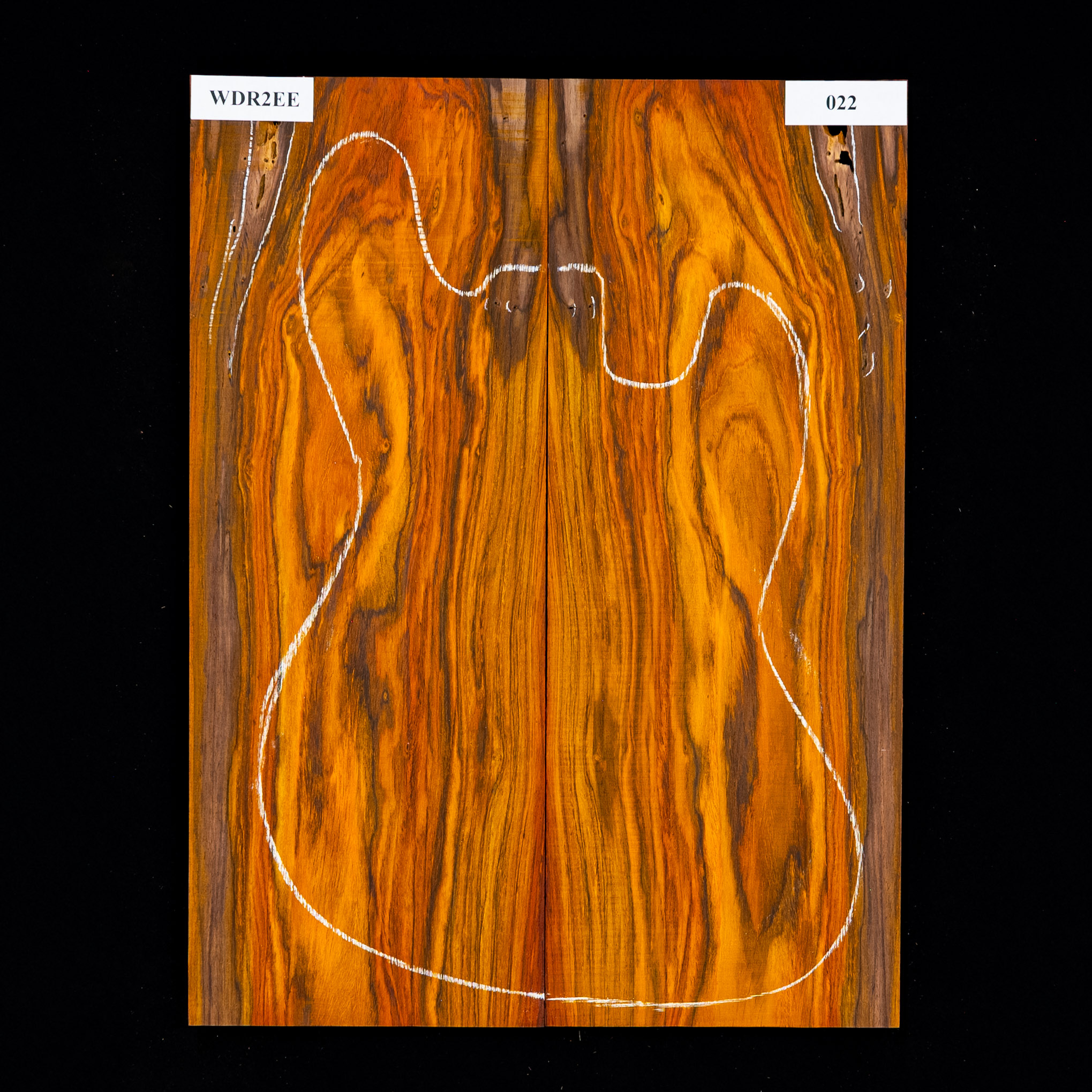Haut rabattable Cocobolo - 022 Haut rabattable Cocobolo - 022