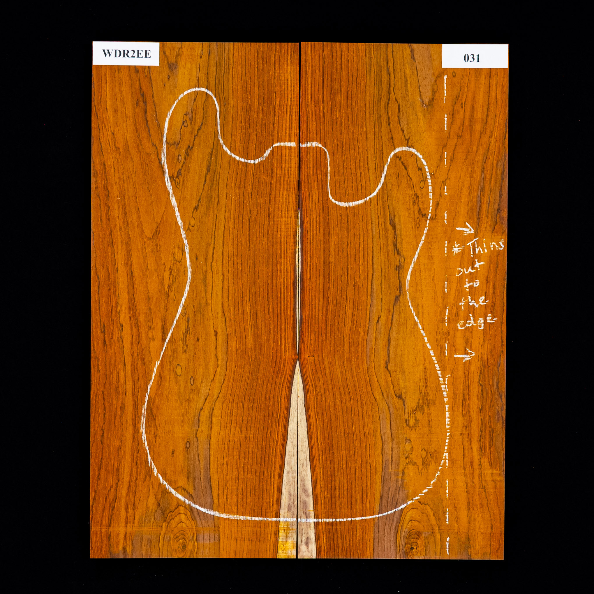 Haut rabattable Cocobolo - 031 Haut rabattable Cocobolo - 031