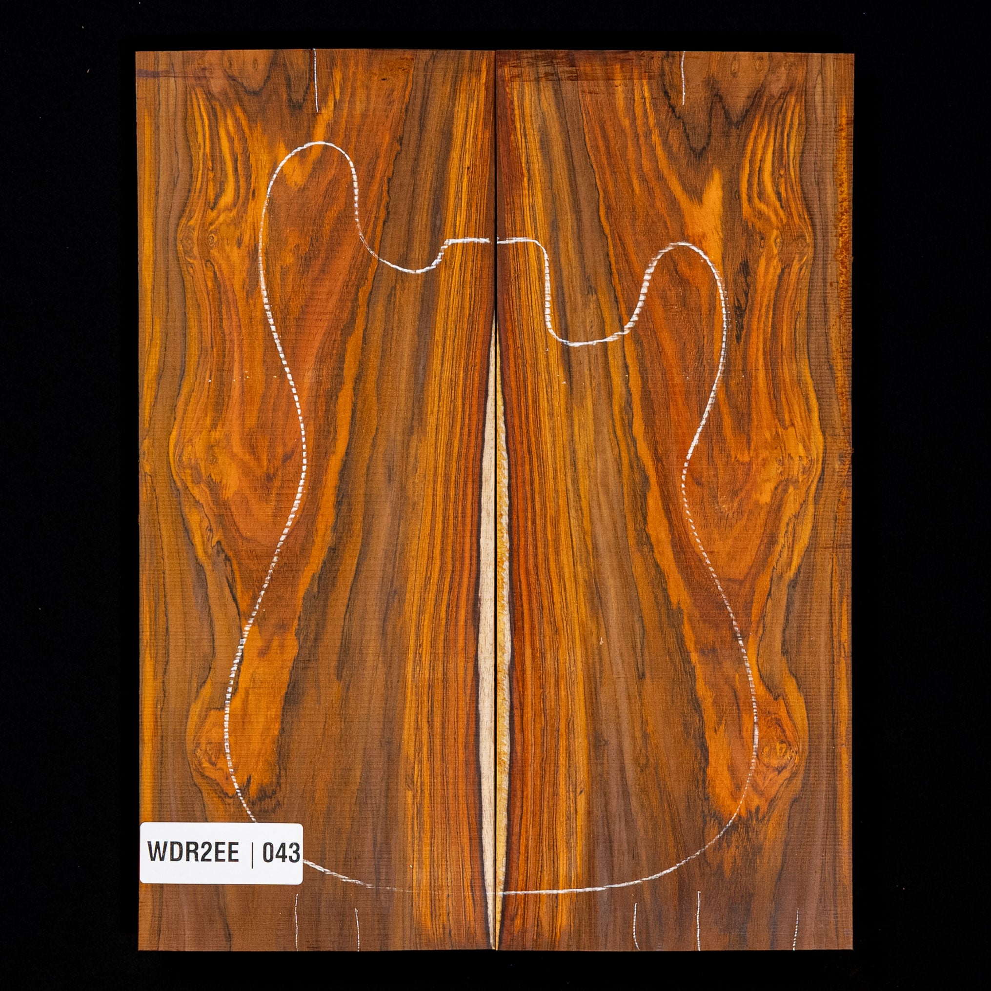 Haut rabattable Cocobolo - 043