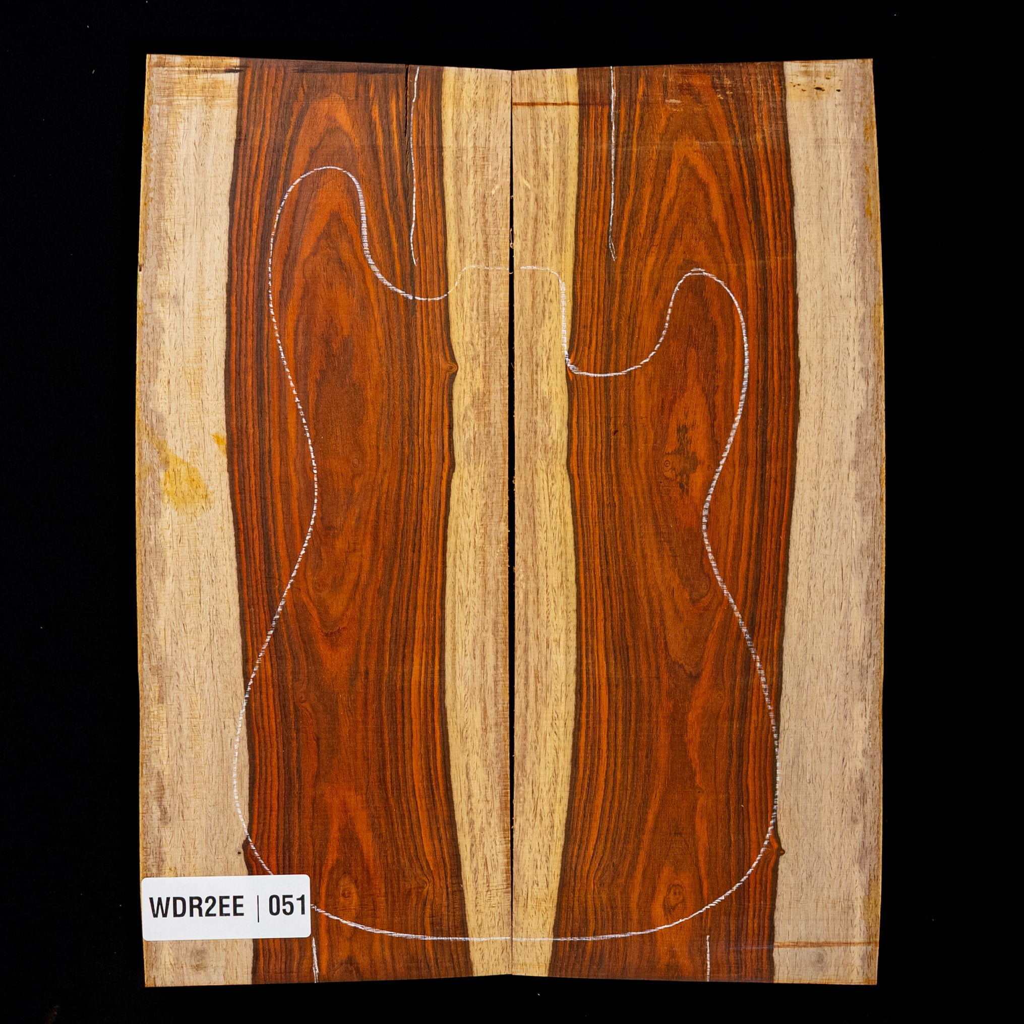 Haut rabattable Cocobolo - 051