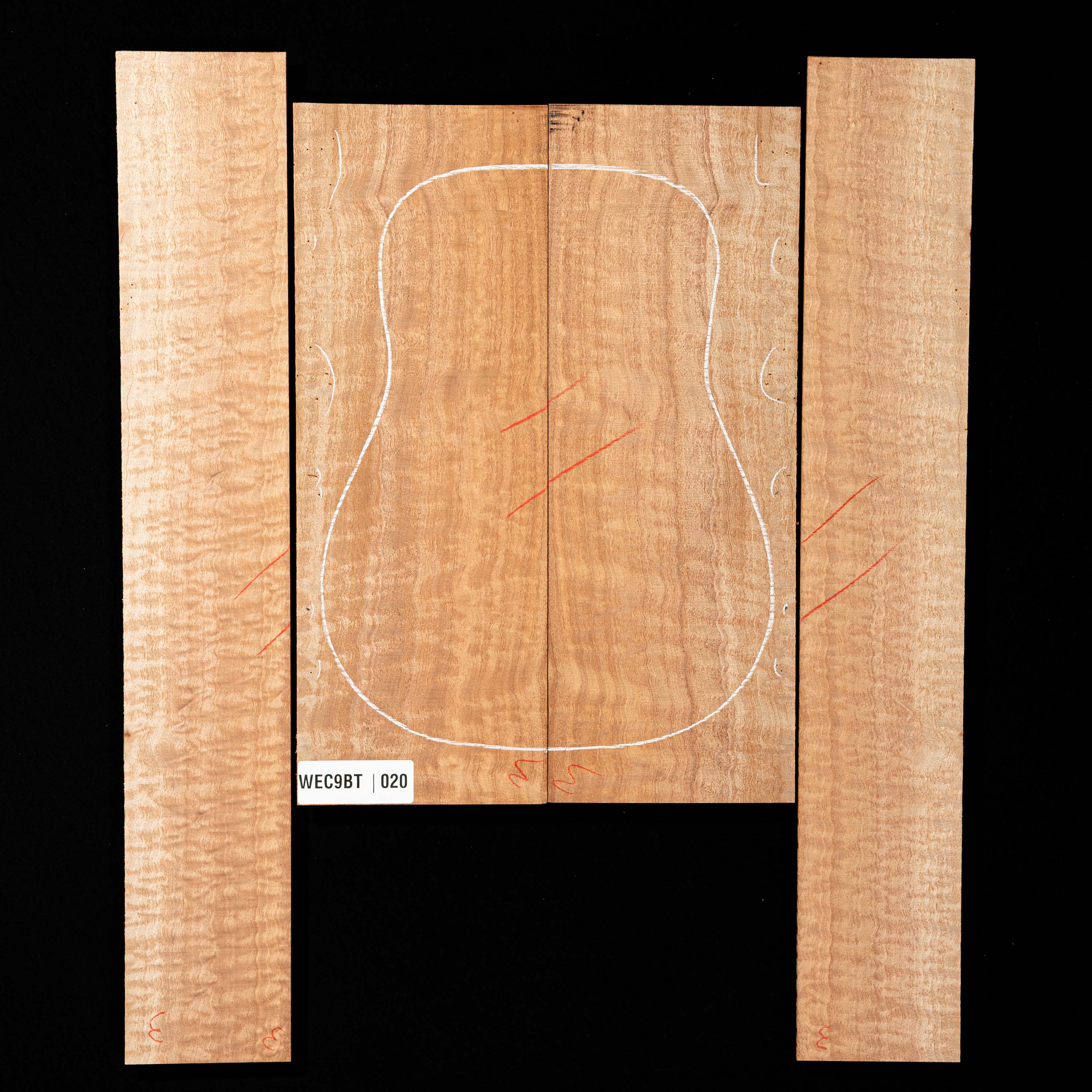 Ensemble dos et côtés Pomelle Sapele - 020