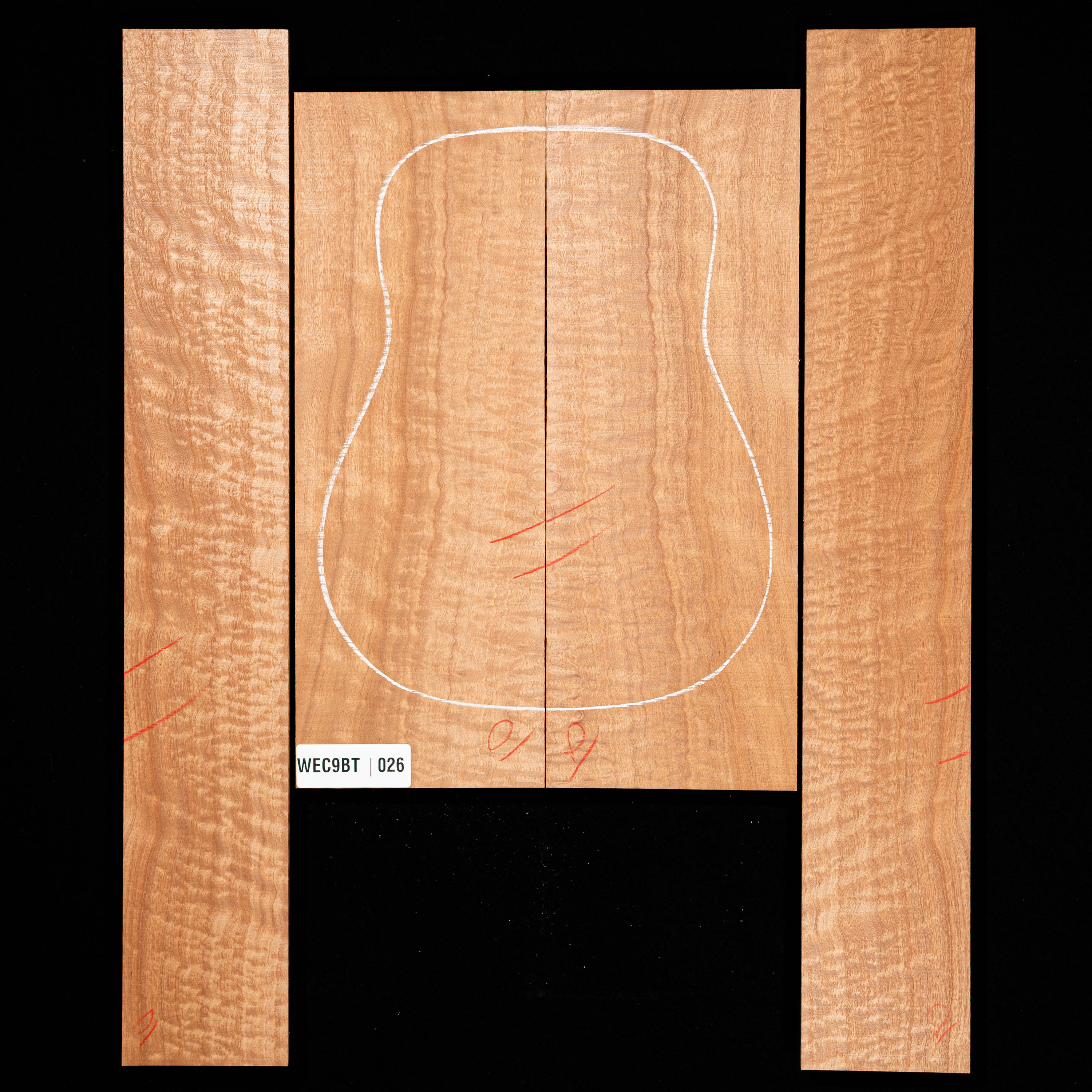Ensemble dos et côtés Pomelle Sapele - 026