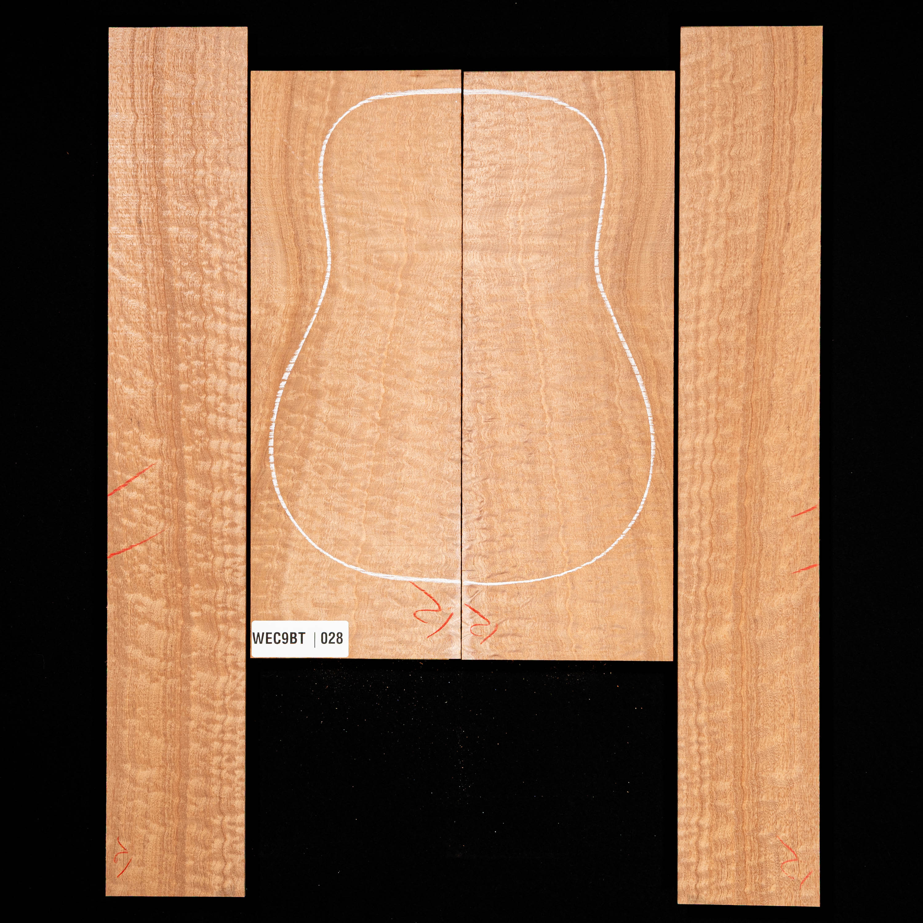 Ensemble dos et côtés Pomelle Sapele - 028