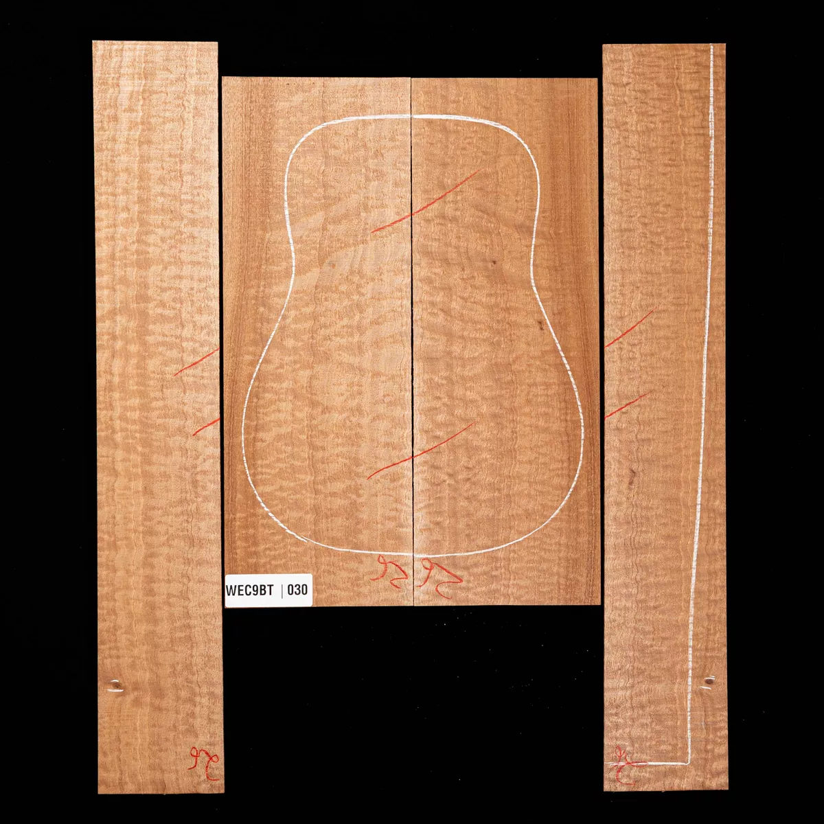 Ensemble dos et côtés Pomelle Sapele - 0,0 Ensemble dos et côtés Pomelle Sapele - 0,0