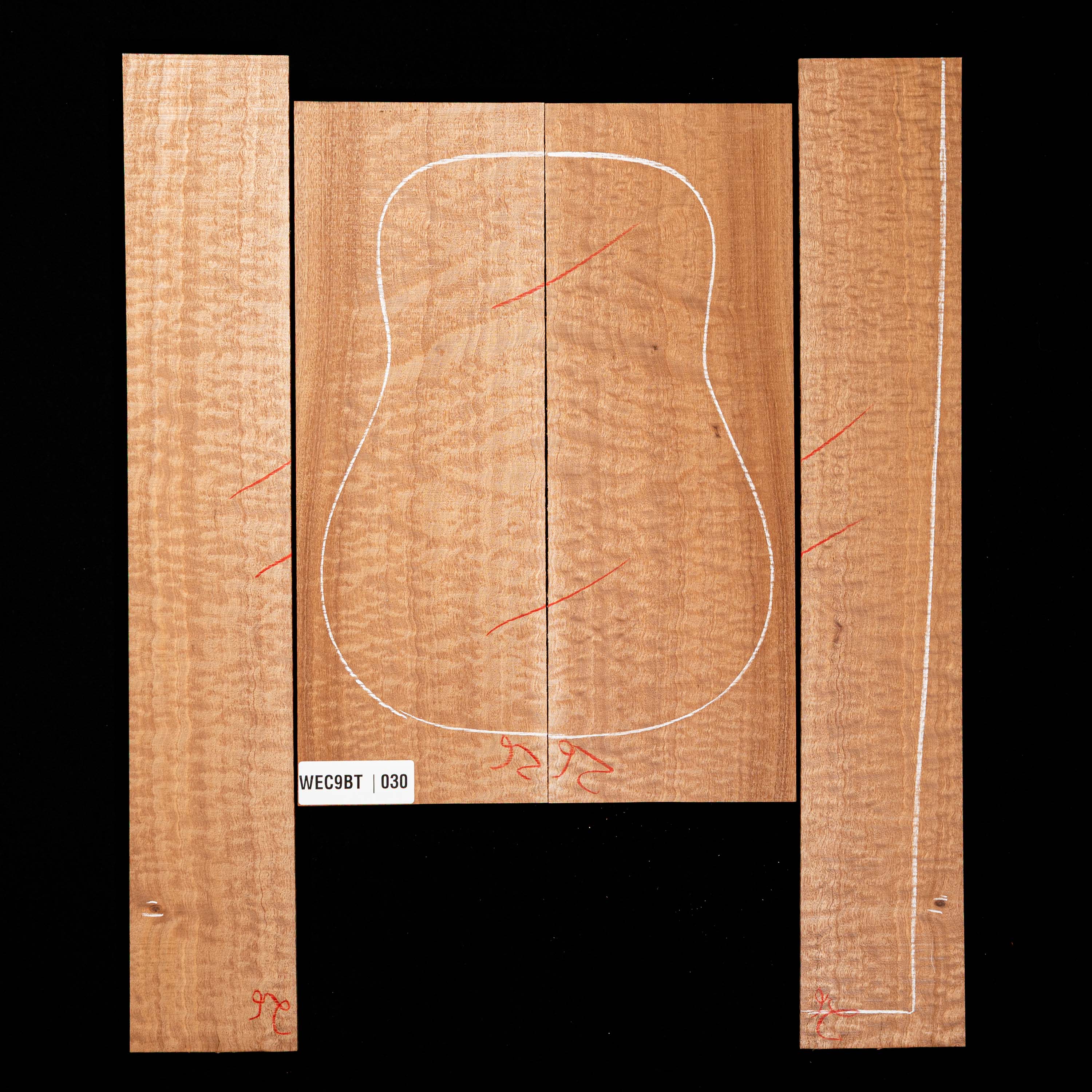 Ensemble dos et côtés Pomelle Sapele - 030