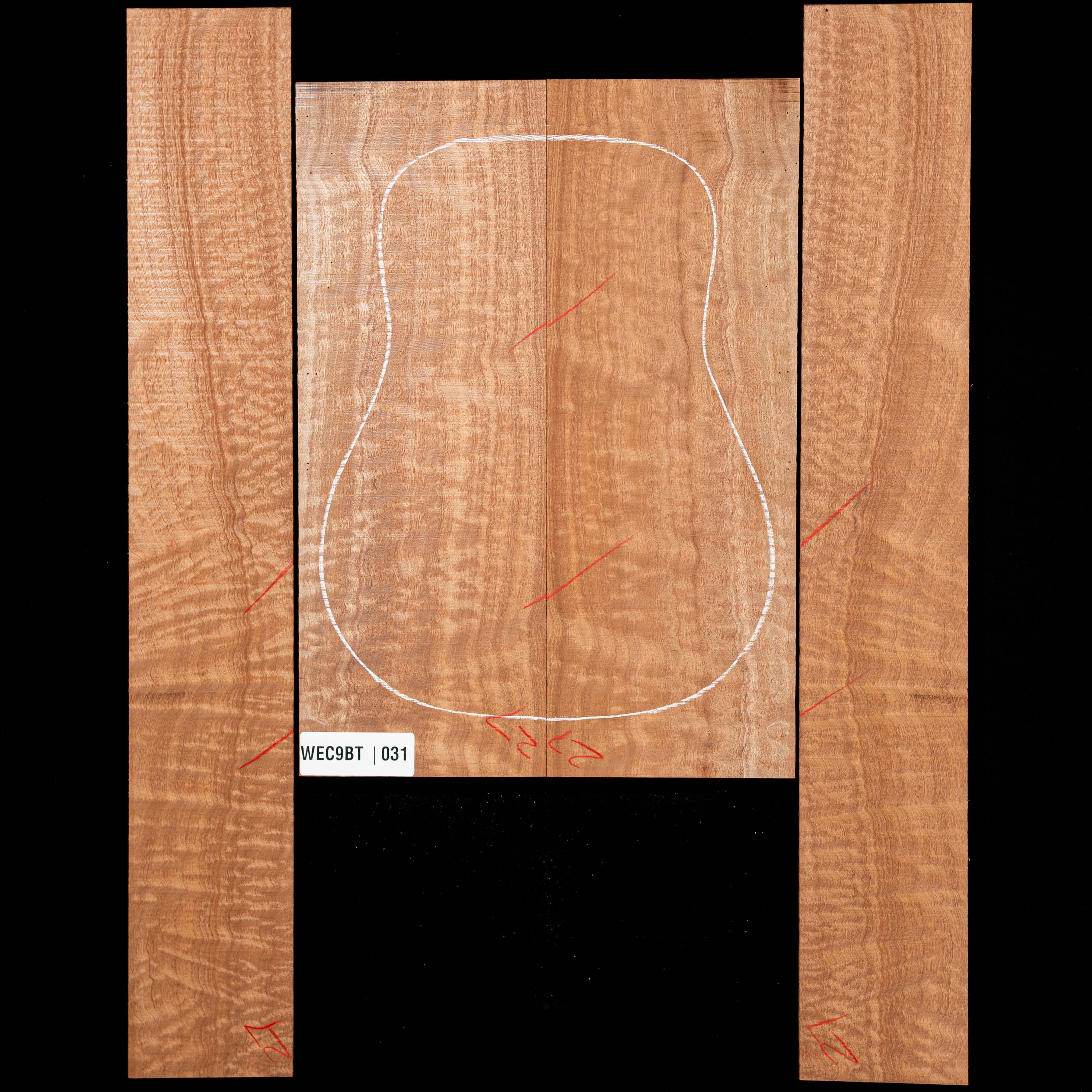 Ensemble dos et côtés Pomelle Sapele - 031
