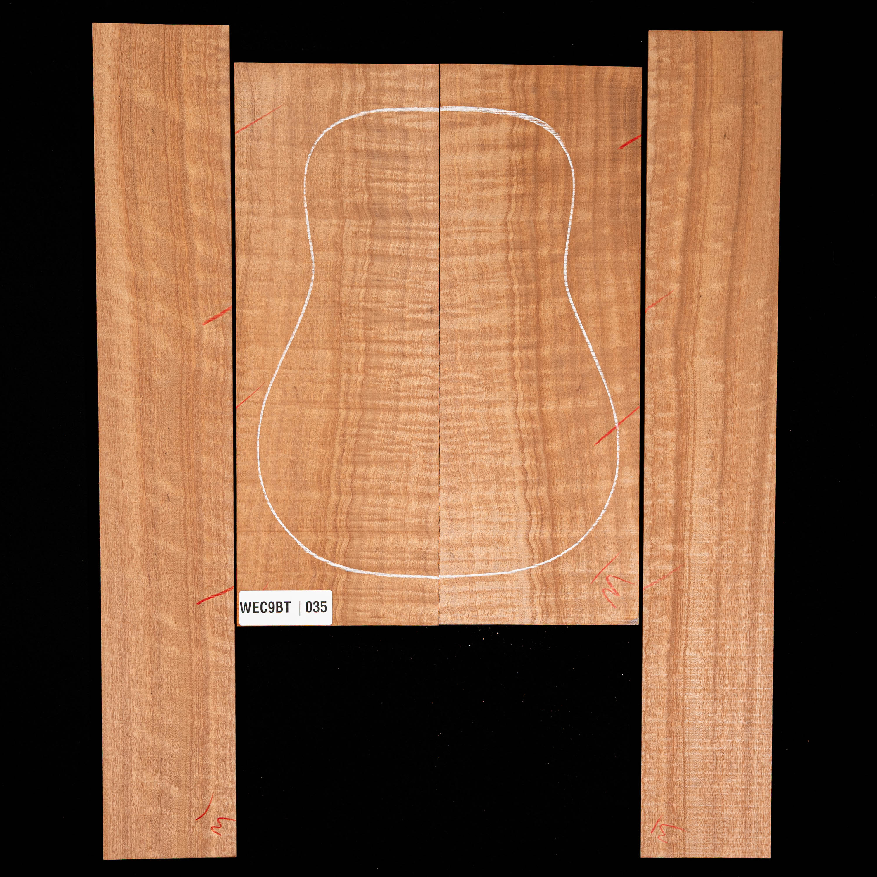 Ensemble dos et côtés Pomelle Sapele - 035