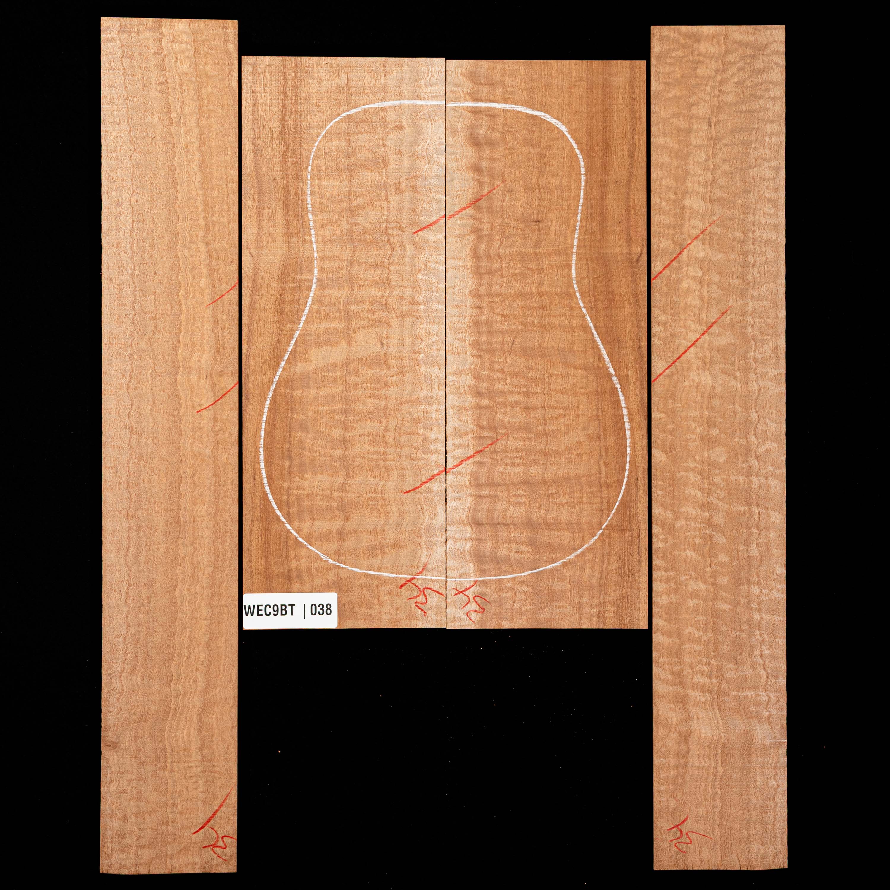 Ensemble dos et côtés Pomelle Sapele - 038