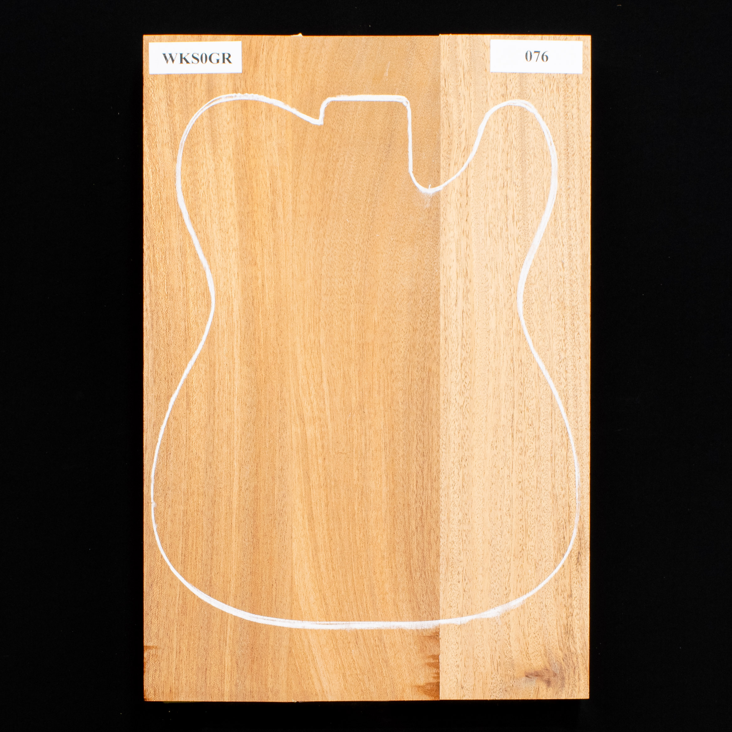 Corps blanc acajou du Sénégal, 3-Piece - 076