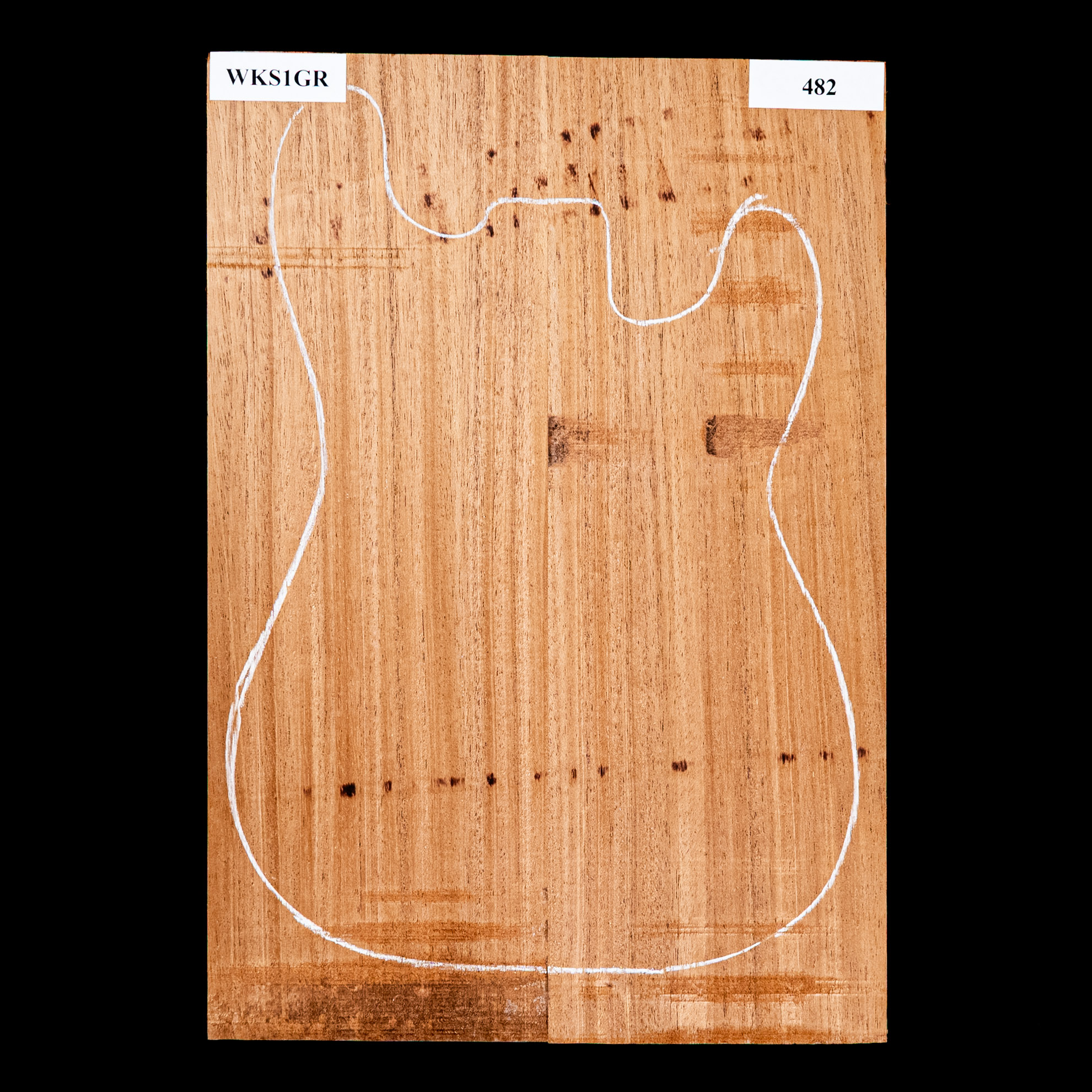 Plaque de corps en acajou du Sénégal, 2 pièces (9,1 livres) - 482 Plaque de corps en acajou du Sénégal, 2 pièces (9,1 livres) - 482