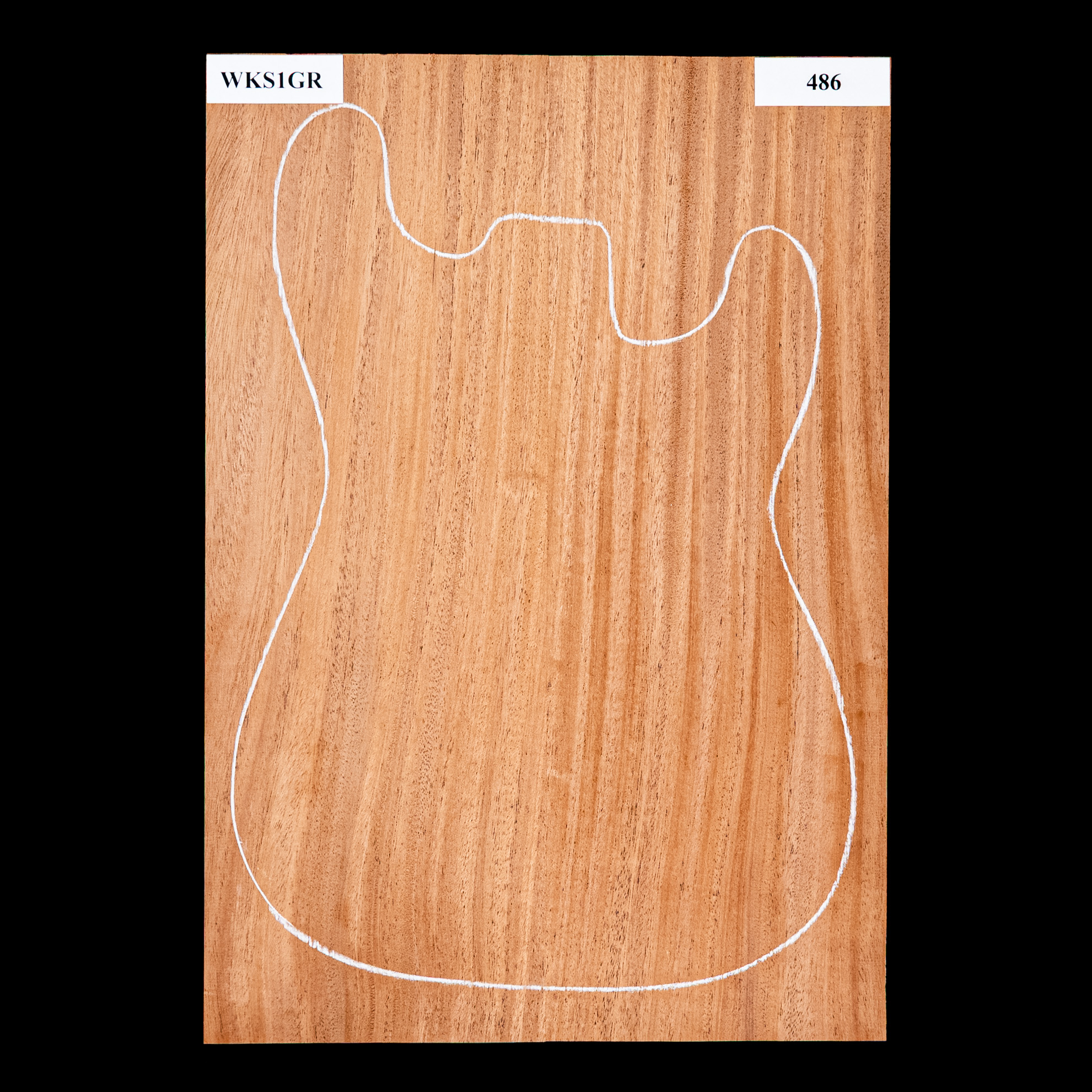 Plaque de corps en acajou du Sénégal, 2 pièces (9,5 livres) - 486 Plaque de corps en acajou du Sénégal, 2 pièces (9,5 livres) - 486