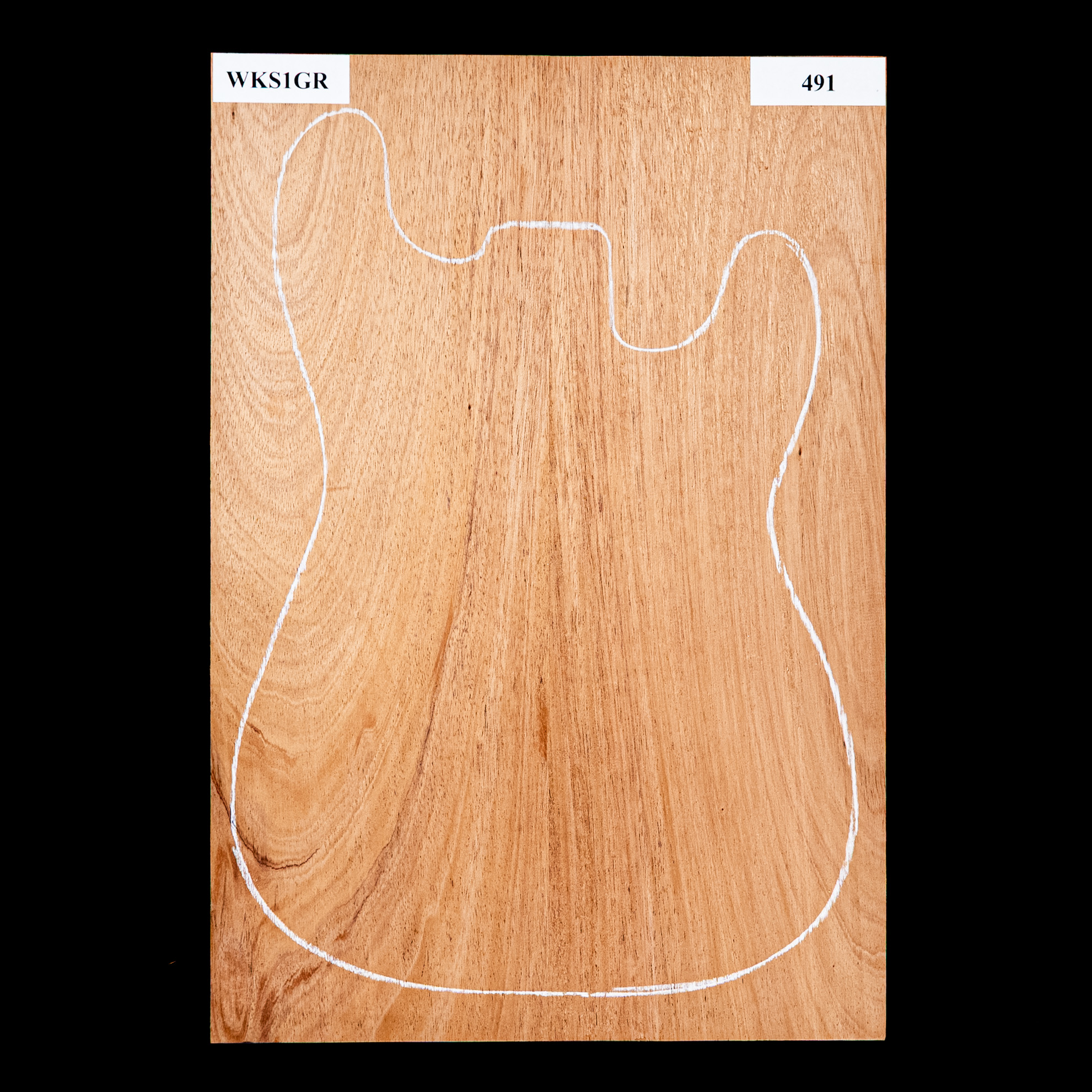 Plaque de corps en acajou du Sénégal, 2 pièces (9,3 livres) - 491 Plaque de corps en acajou du Sénégal, 2 pièces (9,3 livres) - 491