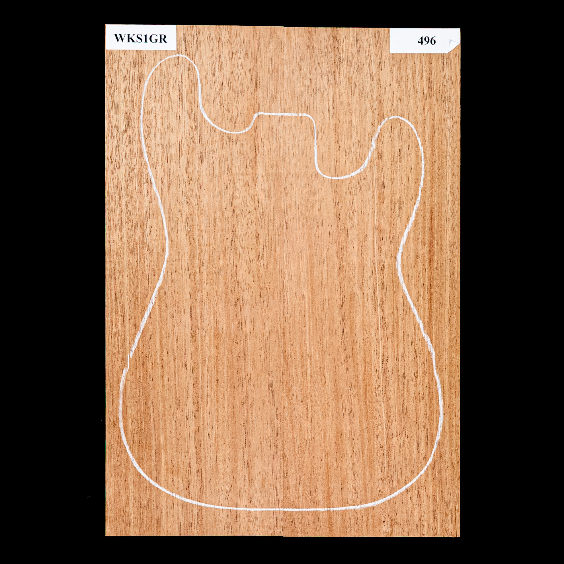 Plaque de corps en acajou du Sénégal, 2 pièces (9,7 livres) - 496 Plaque de corps en acajou du Sénégal, 2 pièces (9,7 livres) - 496