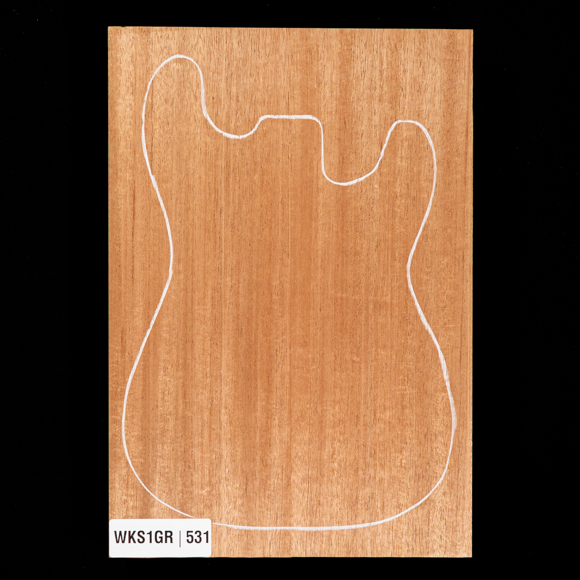 Plaque de corps en acajou du Sénégal, 2 pièces (8,9 livres) - 531 Plaque de corps en acajou du Sénégal, 2 pièces (8,9 livres) - 531