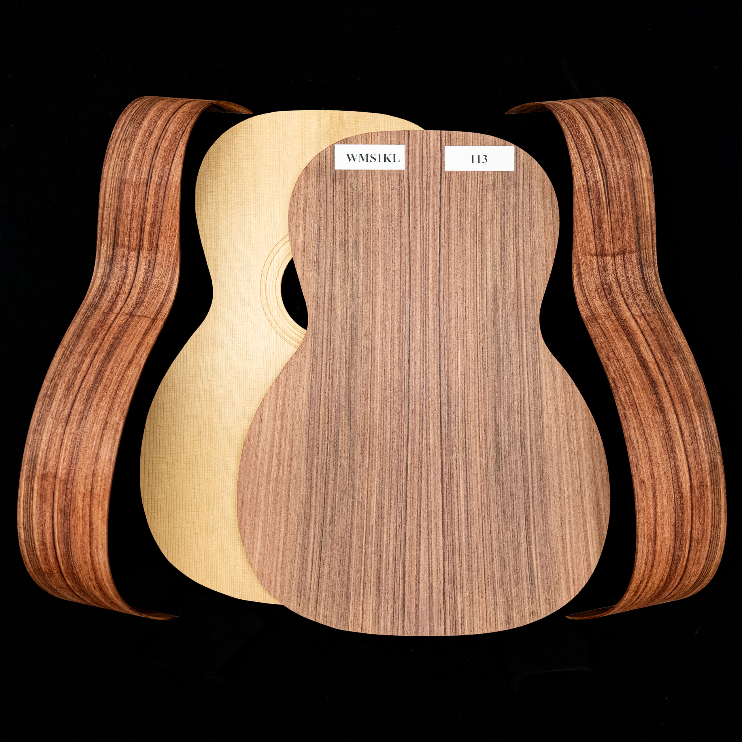 Guitare Triple-O en kit Pau Ferro WoodStax, manche vissé – 113 Guitare Triple-O en kit Pau Ferro WoodStax, manche vissé – 113