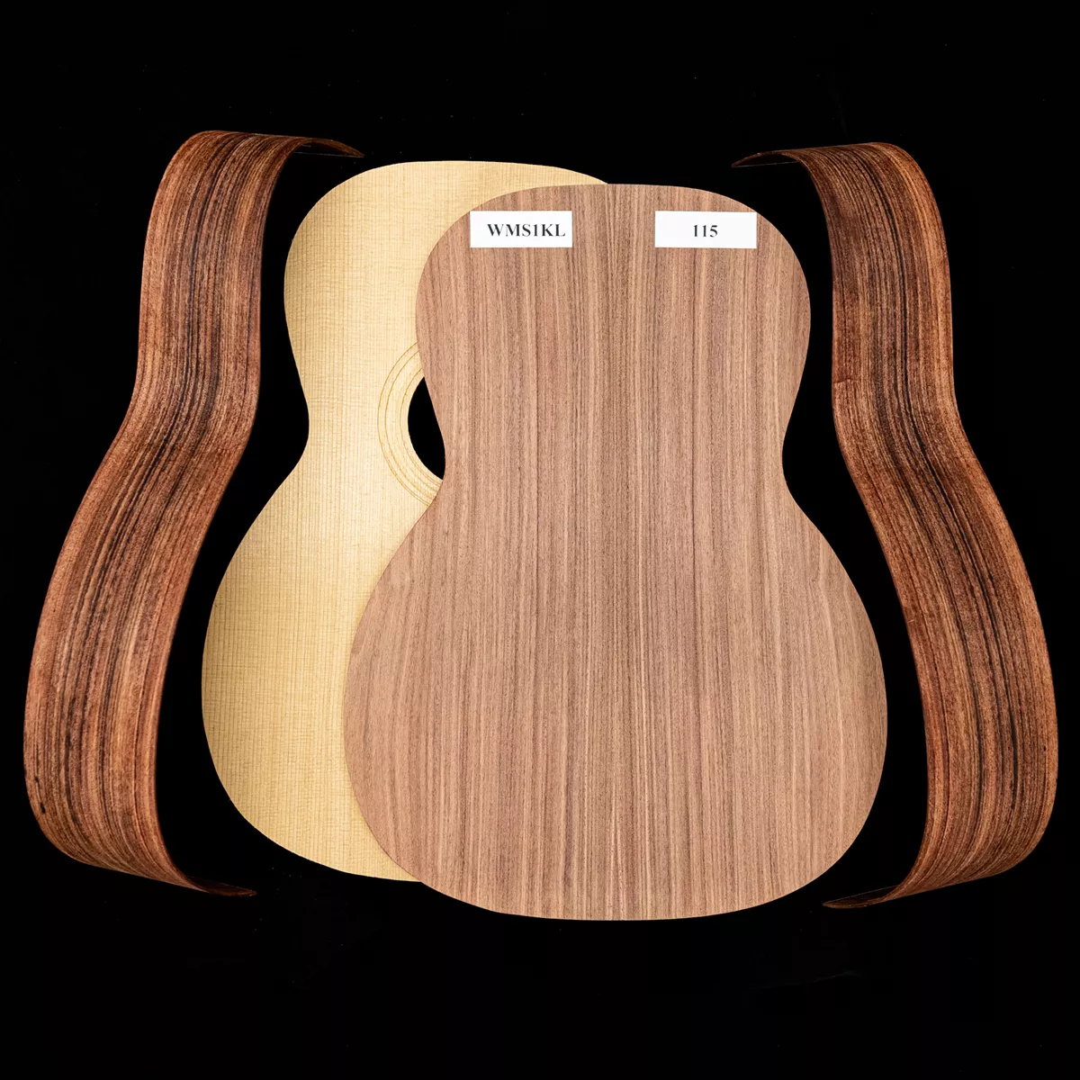Guitare Triple-O en kit Pau Ferro WoodStax, manche vissé – 115 Guitare Triple-O en kit Pau Ferro WoodStax, manche vissé – 115