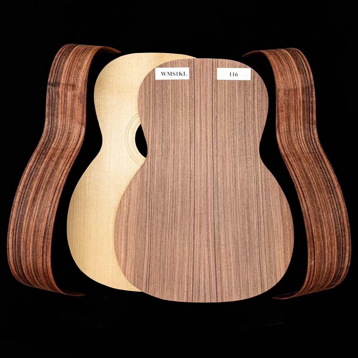 Guitare Triple-O en kit Pau Ferro WoodStax, manche vissé – 116 Guitare Triple-O en kit Pau Ferro WoodStax, manche vissé – 116