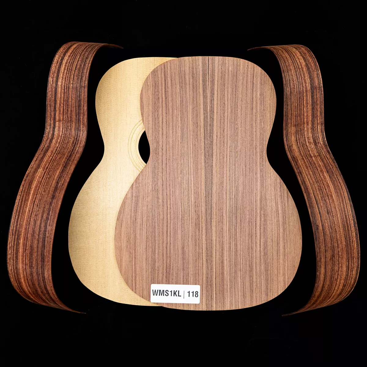 Guitare Triple-O en kit Pau Ferro WoodStax, manche vissé – 118 Guitare Triple-O en kit Pau Ferro WoodStax, manche vissé – 118