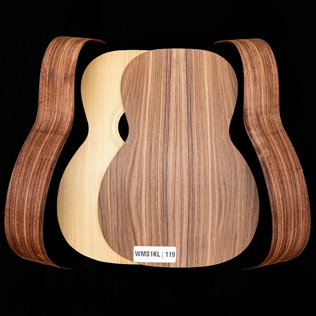 Guitare Triple-O en kit Pau Ferro WoodStax, manche vissé – 119 Guitare Triple-O en kit Pau Ferro WoodStax, manche vissé – 119