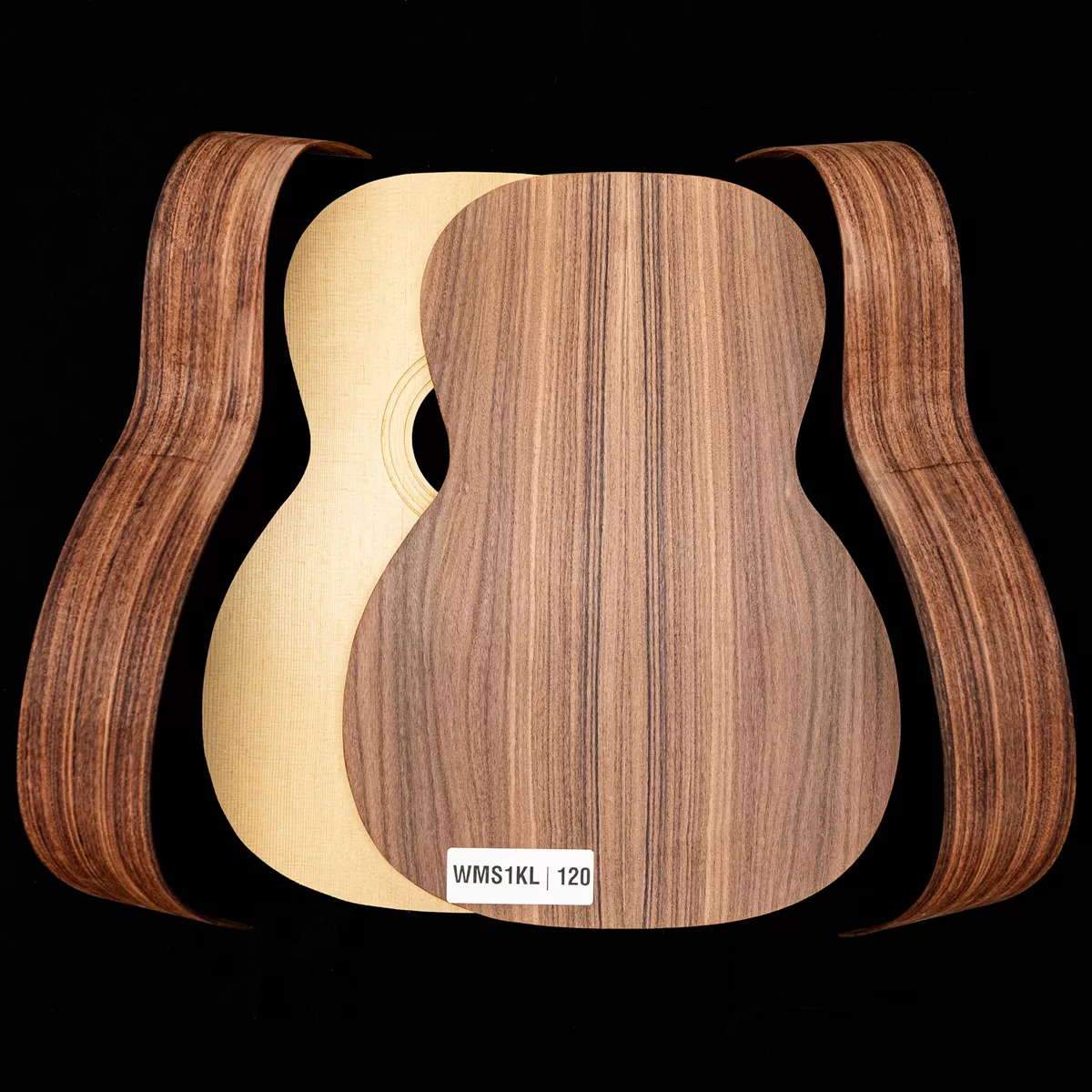 Guitare Triple-O en kit Pau Ferro WoodStax, manche vissé – 120 Guitare Triple-O en kit Pau Ferro WoodStax, manche vissé – 120