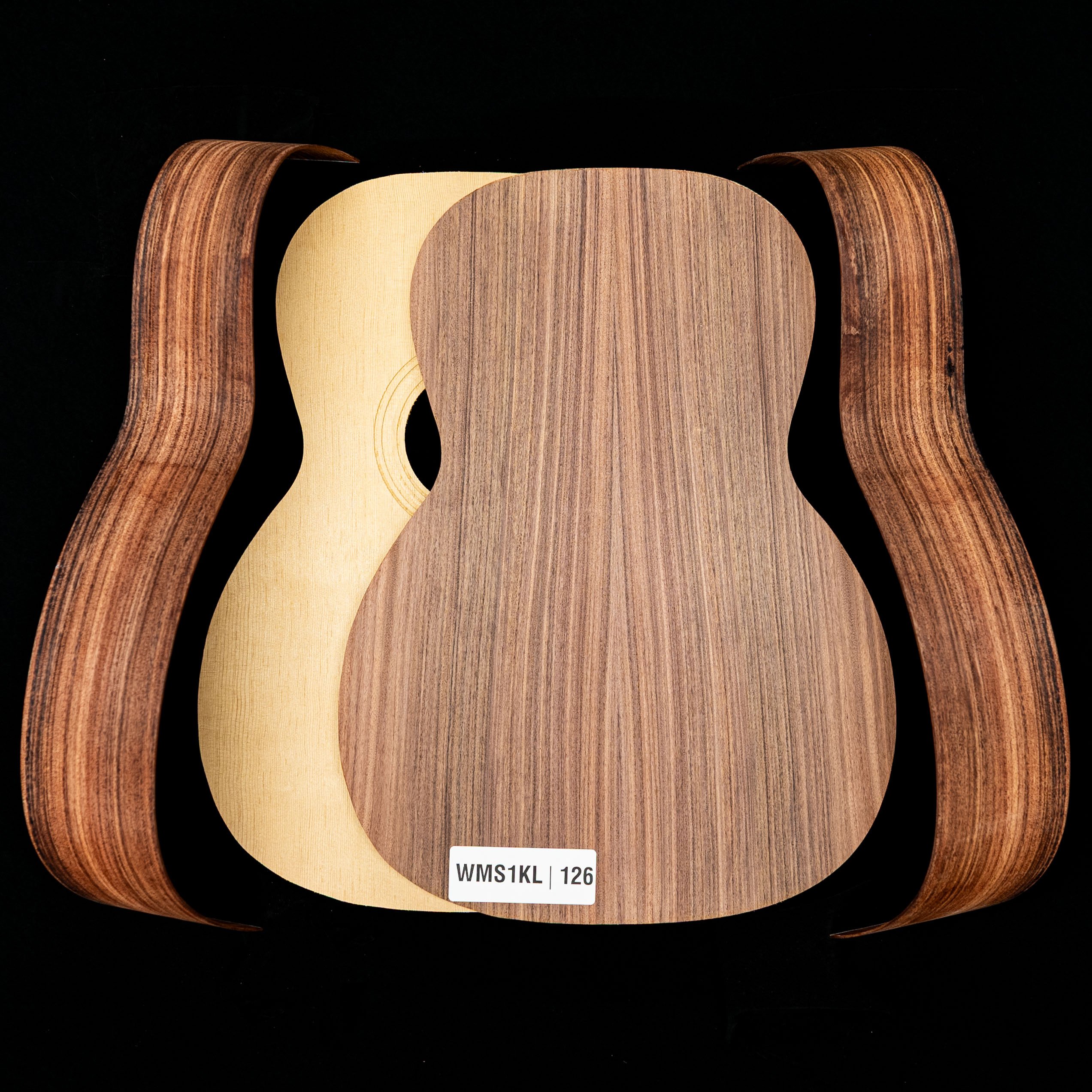 Guitare Triple-O en kit Pau Ferro WoodStax, manche vissé – 126