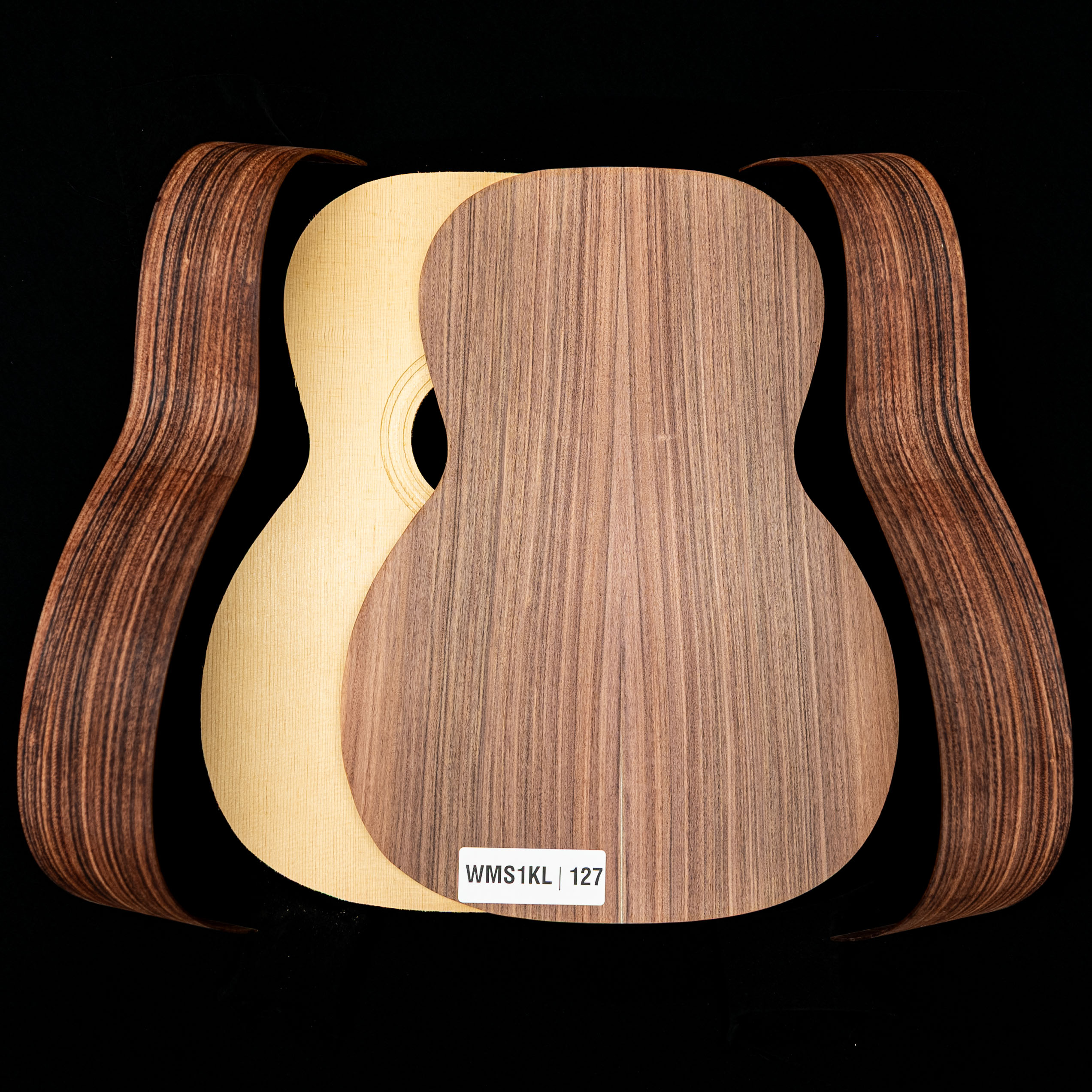 Guitare Triple-O en kit Pau Ferro WoodStax, manche vissé – 127