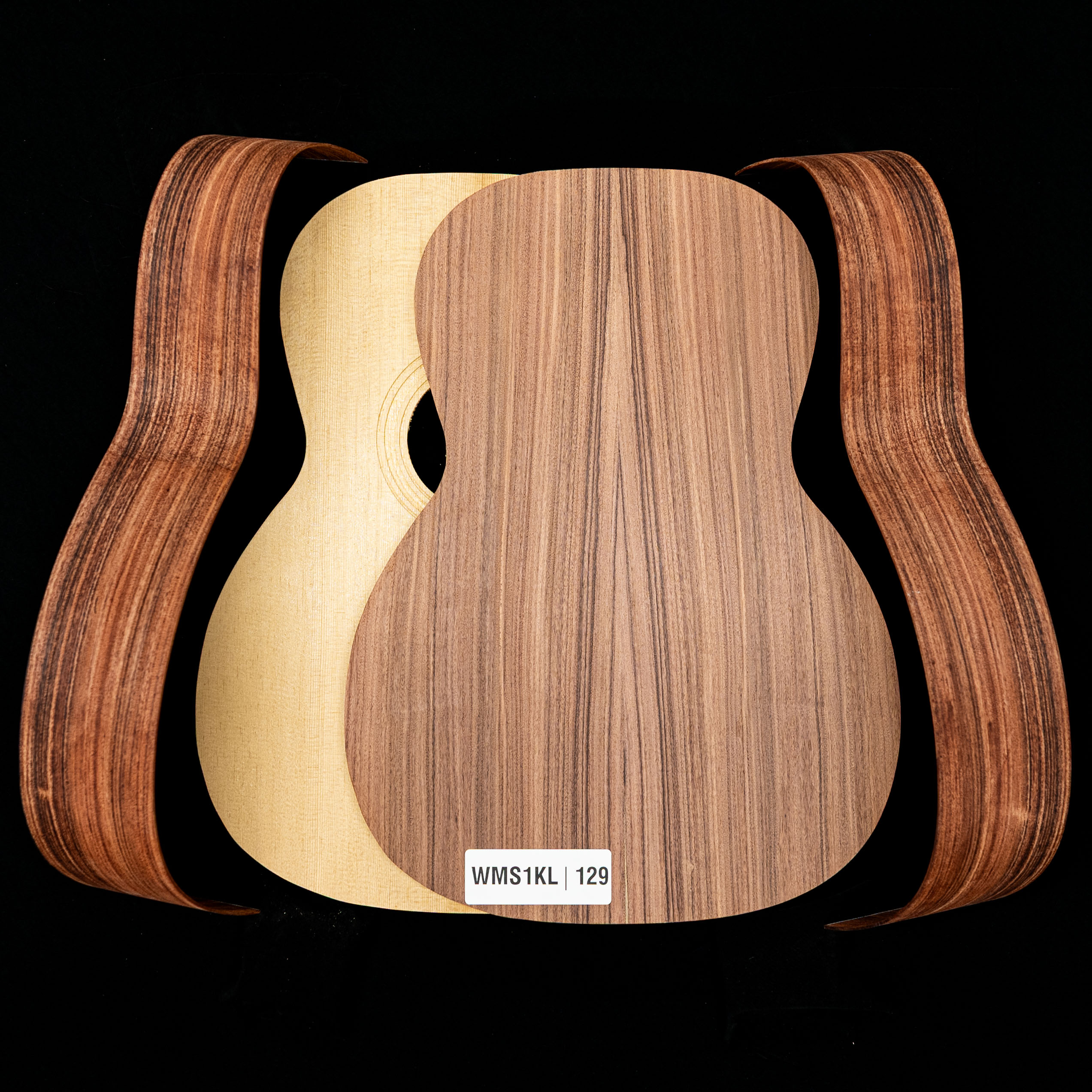 Guitare Triple-O en kit Pau Ferro WoodStax, manche vissé – 129