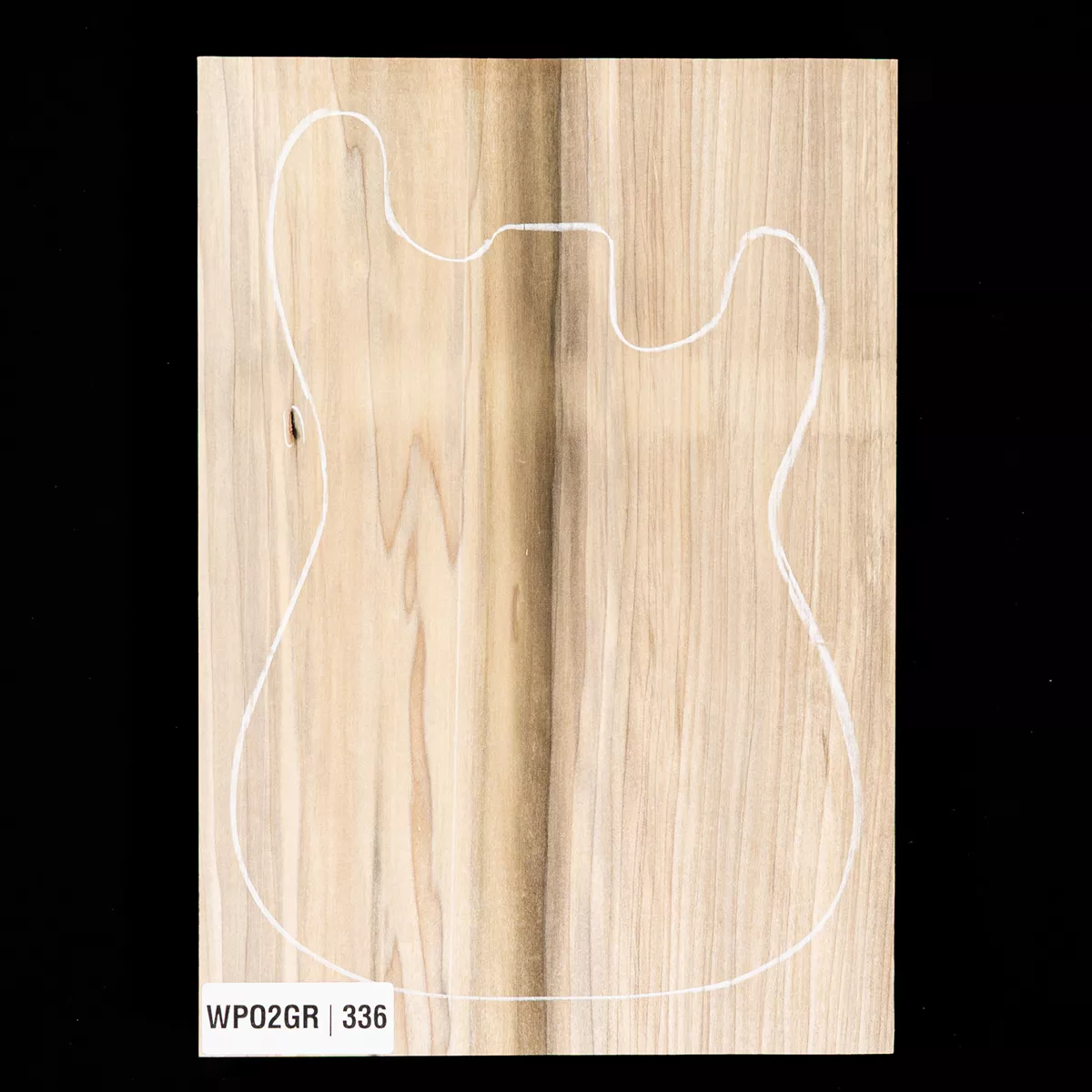 Plaque de corps en peuplier, 1 pièce (9,4 livres) - 336 Plaque de corps en peuplier, 1 pièce (9,4 livres) - 336