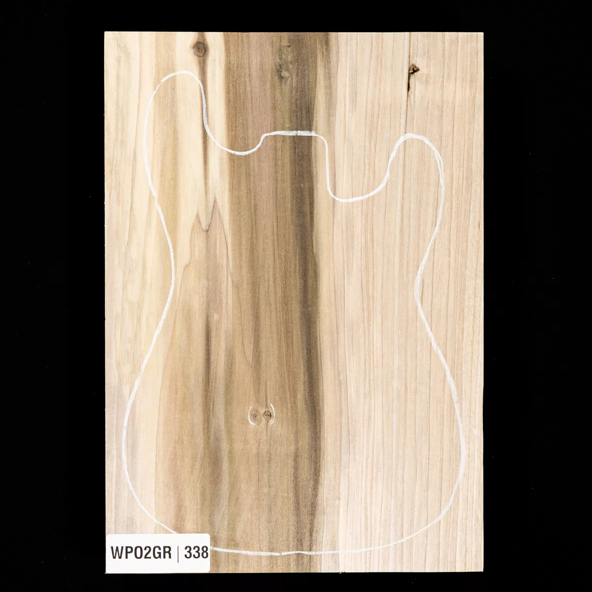 Plaque de corps en peuplier, 1 pièce (9,4 livres) - 338 Plaque de corps en peuplier, 1 pièce (9,4 livres) - 338