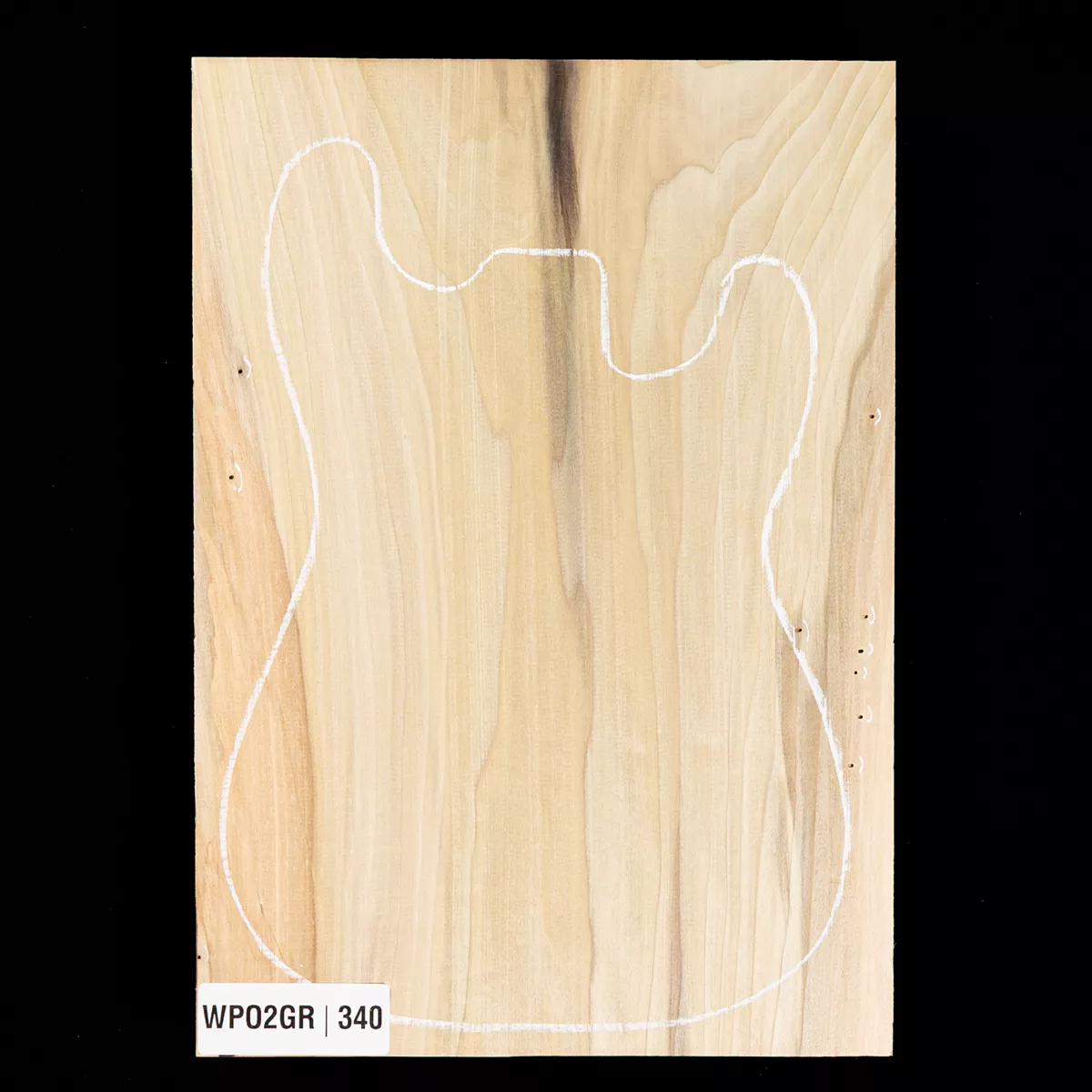 Plaque de corps en peuplier, 1 pièce (9,9 livres) - 340 Plaque de corps en peuplier, 1 pièce (9,9 livres) - 340