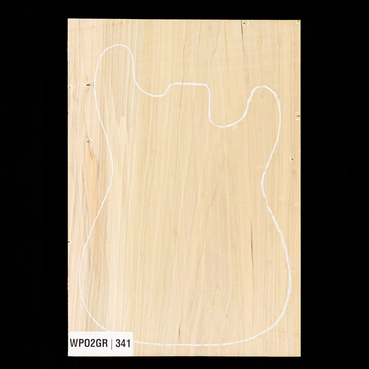 Plaque de corps en peuplier, 1 pièce (9,6 livres) - 341 Plaque de corps en peuplier, 1 pièce (9,6 livres) - 341