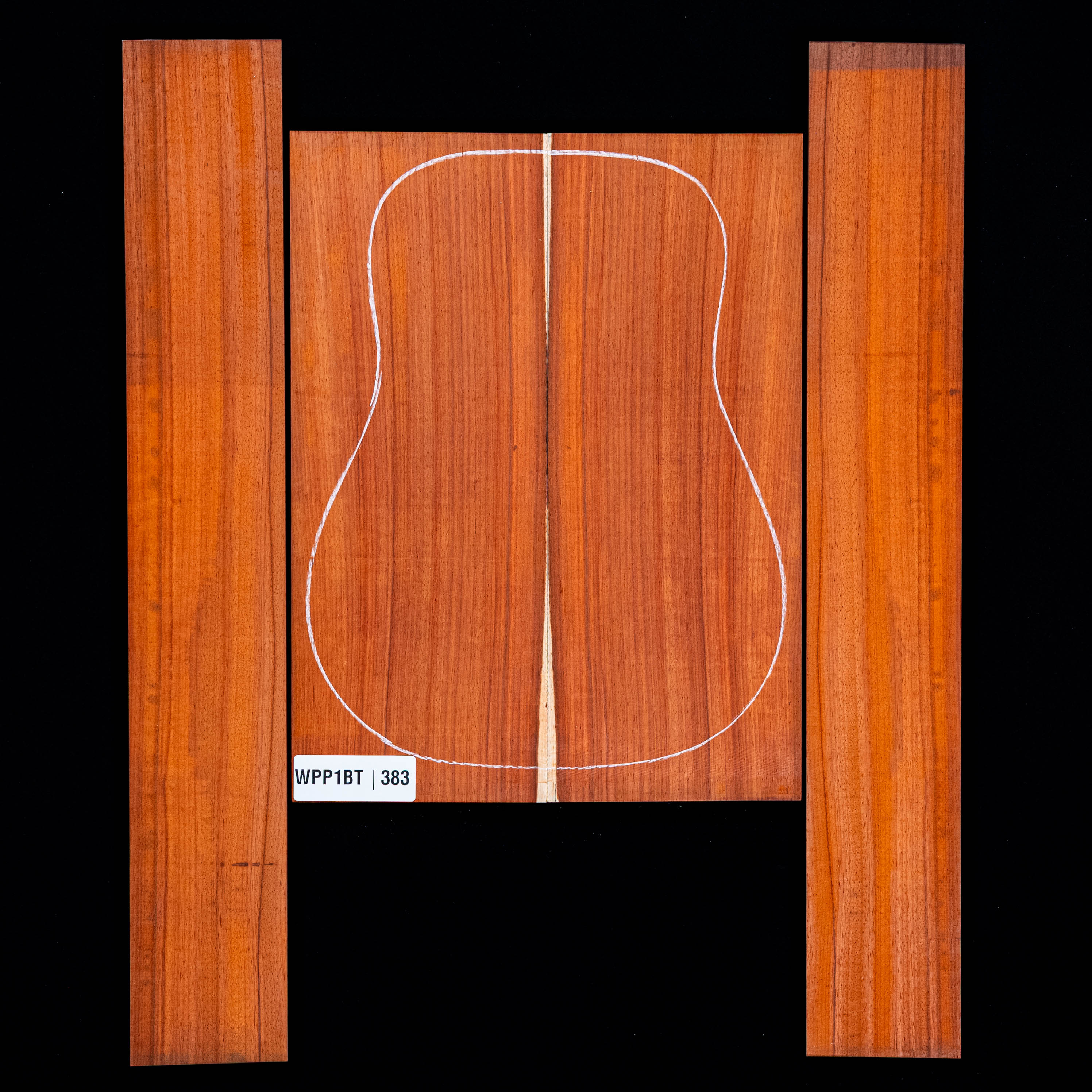Ensemble dos et côté Padauk - 383 Ensemble dos et côté Padauk - 383