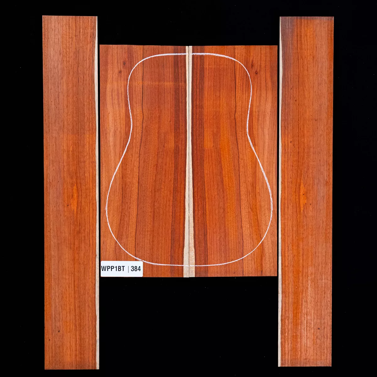 Ensemble dos et côté Padauk - 384 Ensemble dos et côté Padauk - 384