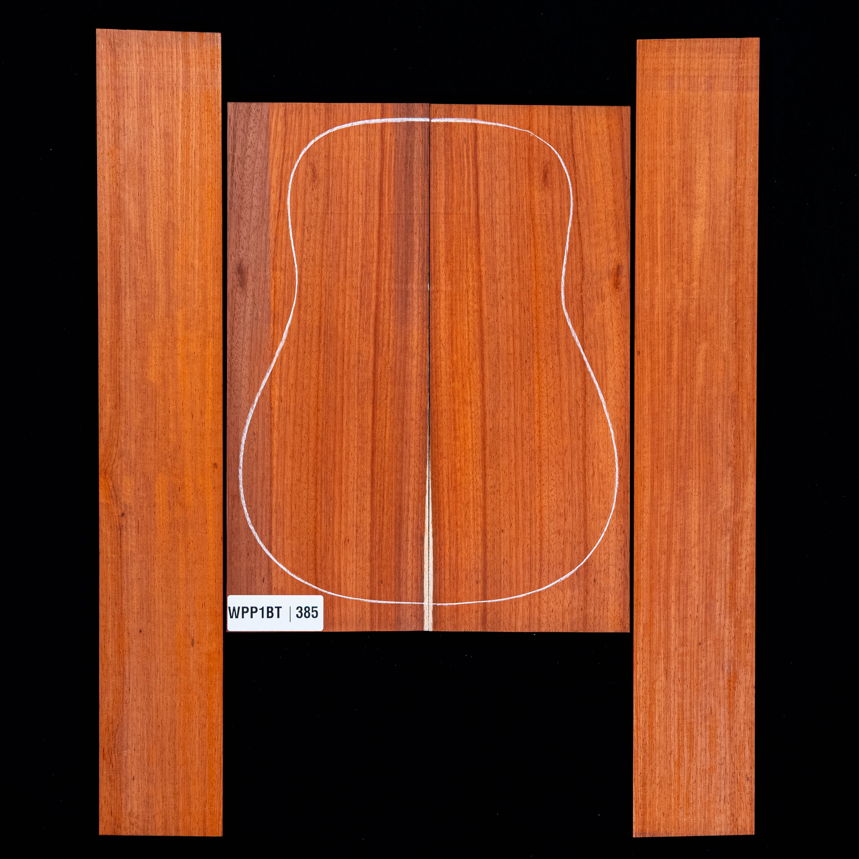 Ensemble dos et côté Padauk - 385