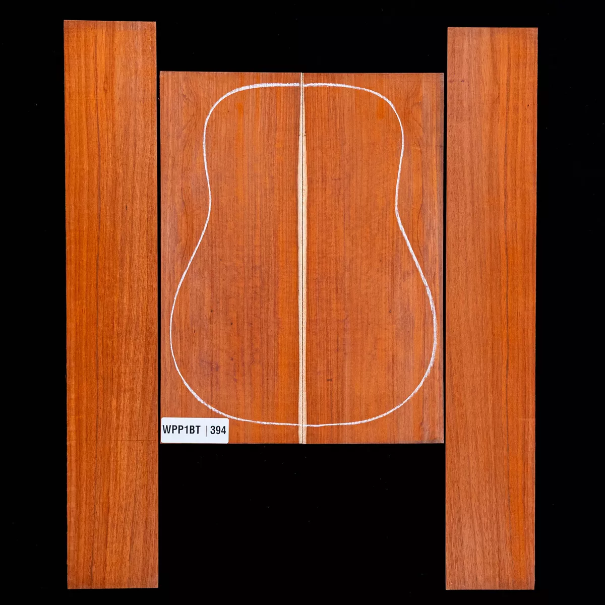 Ensemble dos et côté Padauk - 3,4 Ensemble dos et côté Padauk - 3,4