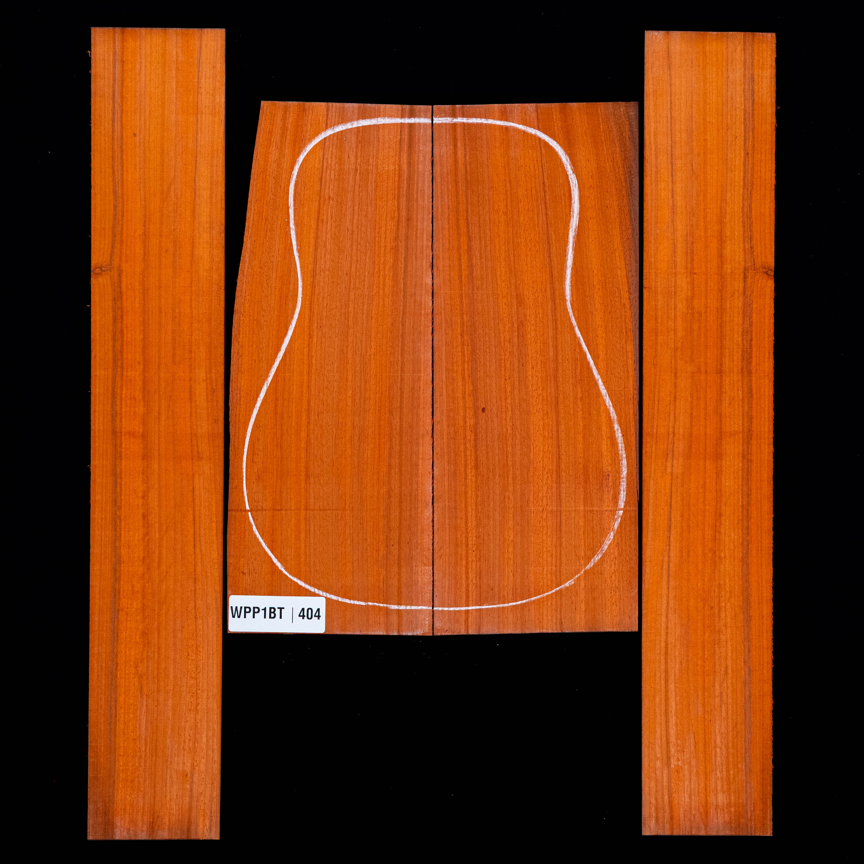 Ensemble dos et côté Padauk - 404 Ensemble dos et côté Padauk - 404