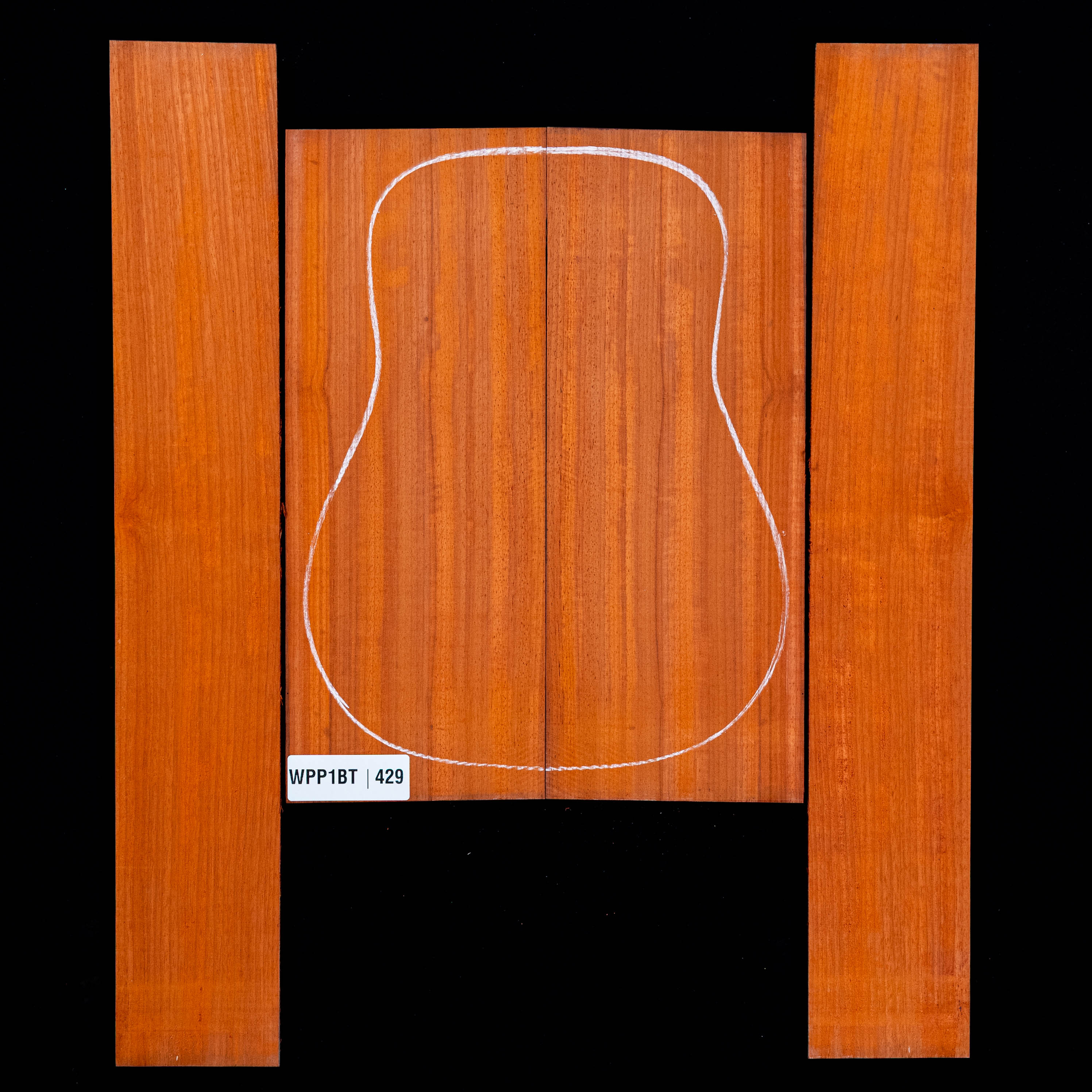 Ensemble dos et côté Padauk - 429