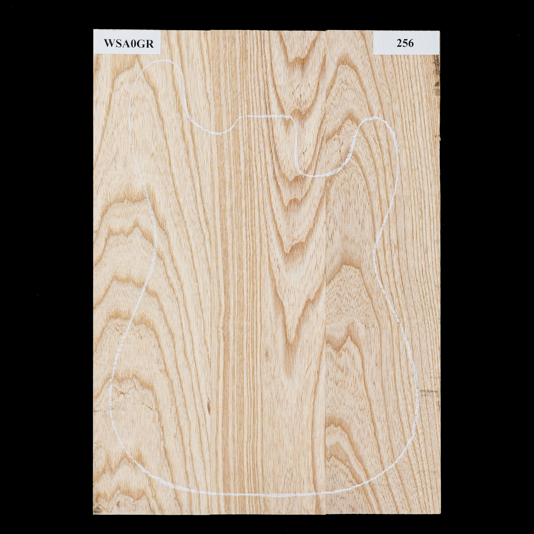 Swamp Ash vierge, 3 pièces (9 lb) - 256 Swamp Ash vierge, 3 pièces (9 lb) - 256
