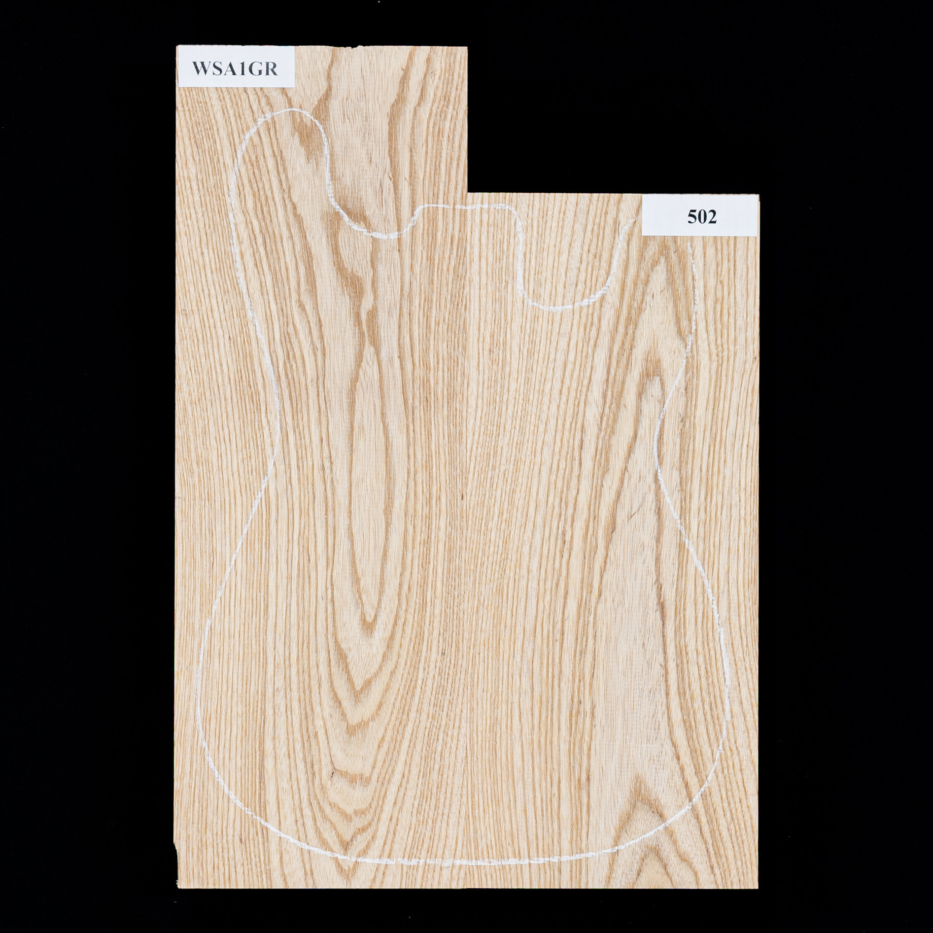 Swamp Ash vierge, 2 pièces (8,9 lb) - 502 Swamp Ash vierge, 2 pièces (8,9 lb) - 502