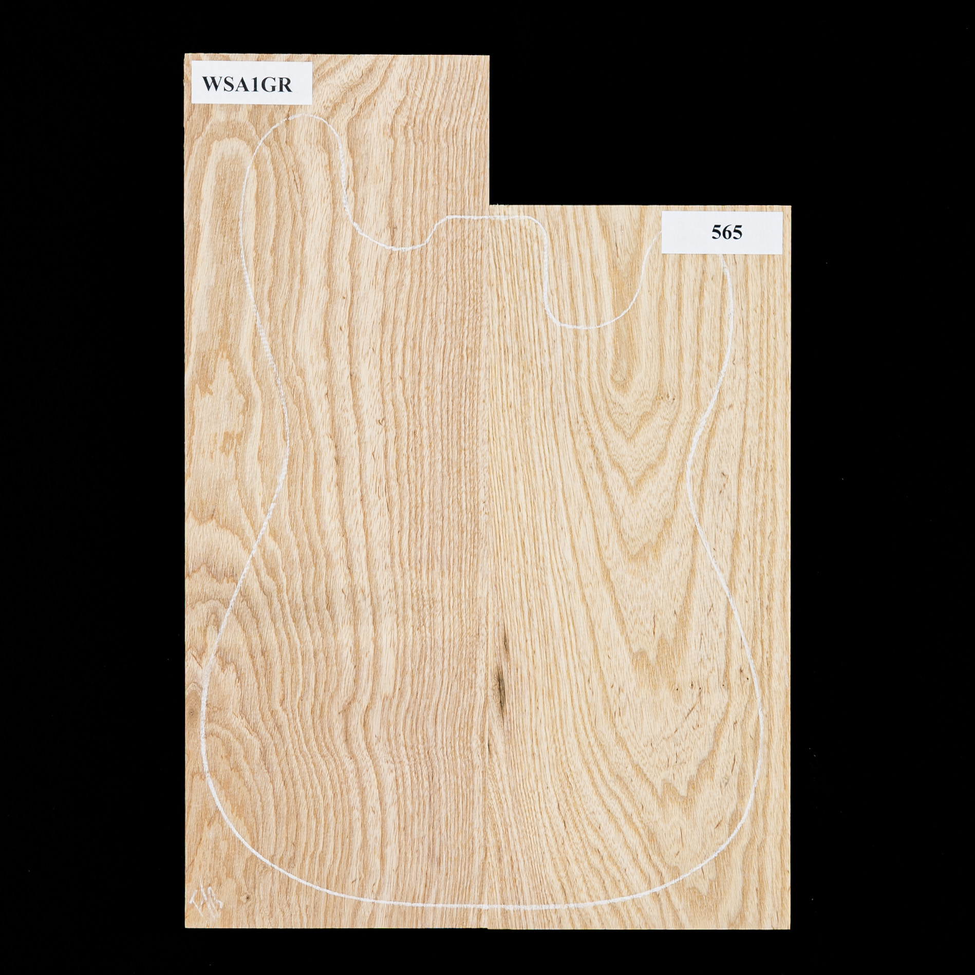 Swamp Ash vierge, 2 pièces (9,3 lb) - 565 Swamp Ash vierge, 2 pièces (9,3 lb) - 565