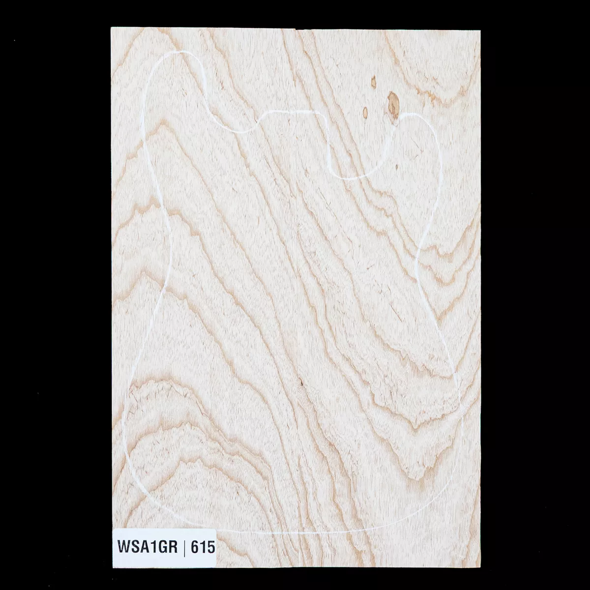 Swamp Ash vierge, 2 pièces (7,7 lb) - 615 Swamp Ash vierge, 2 pièces (7,7 lb) - 615