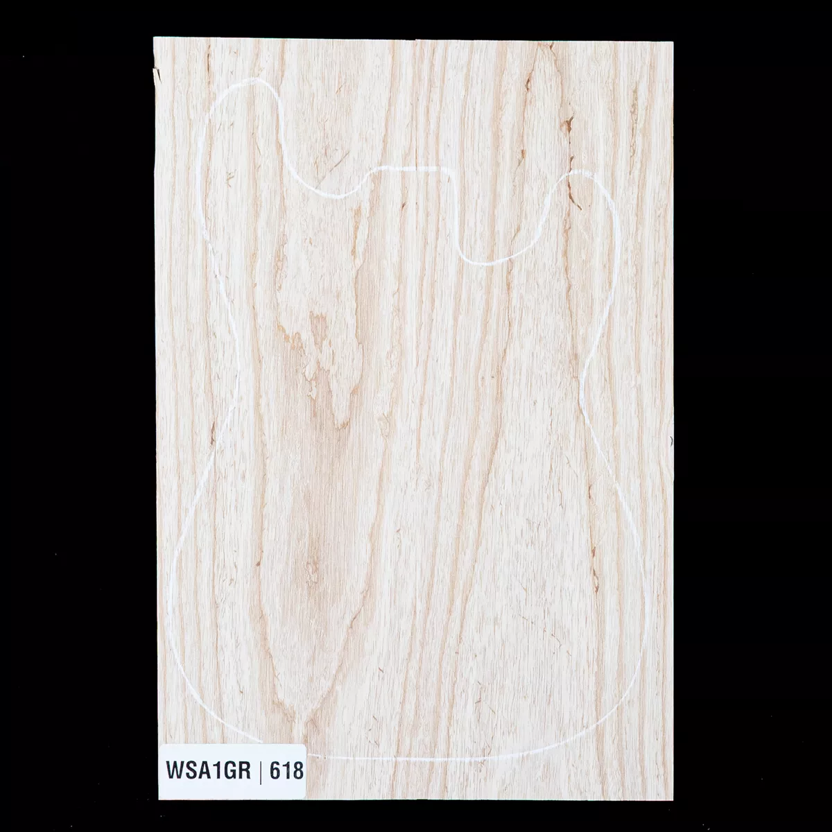 Swamp Ash vierge, 2 pièces (7,9 lb) - 618 Swamp Ash vierge, 2 pièces (7,9 lb) - 618