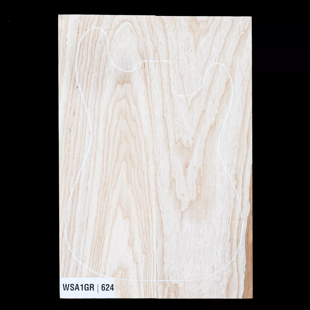 Swamp Ash vierge, 2 pièces (8 lb) - 624 Swamp Ash vierge, 2 pièces (8 lb) - 624
