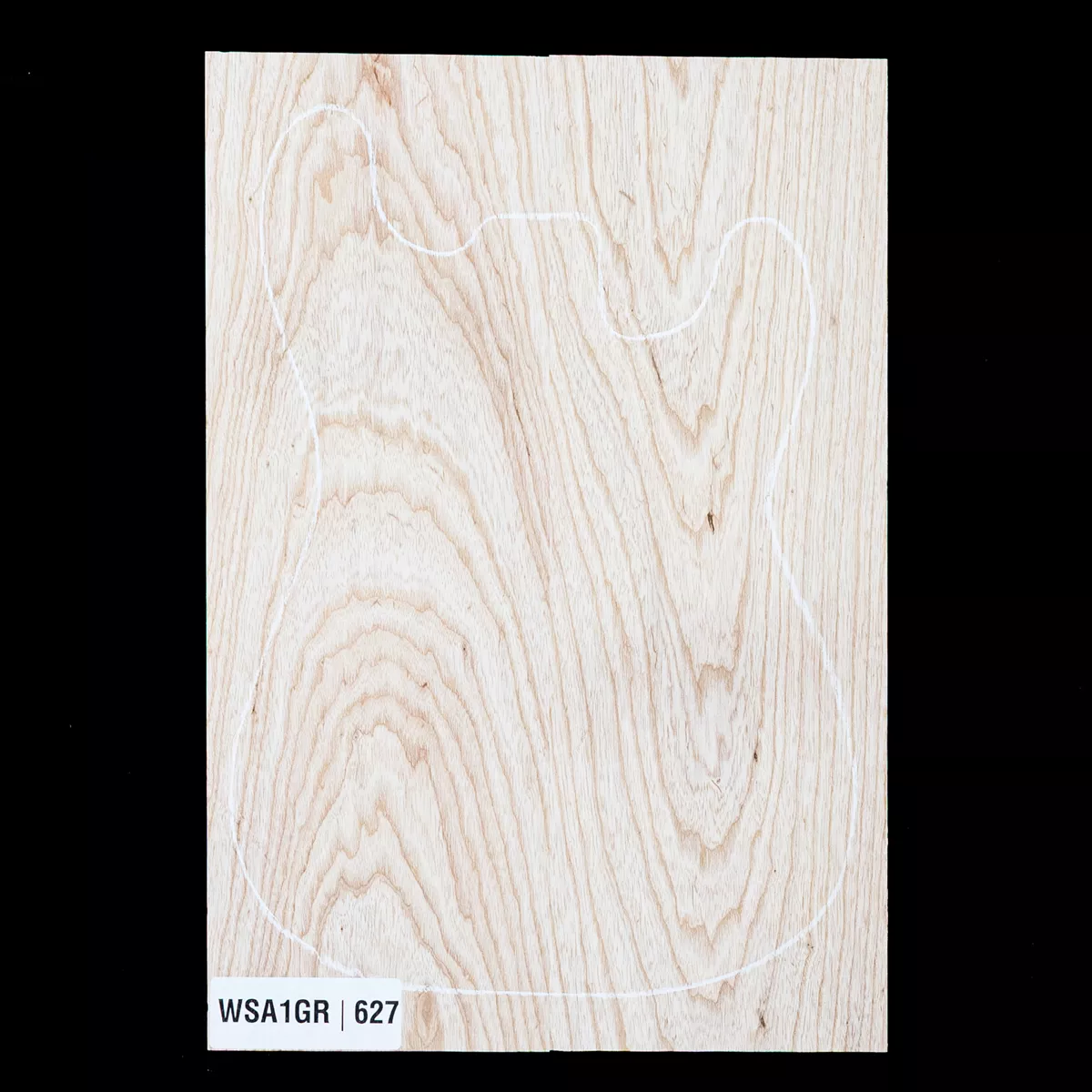 Swamp Ash vierge, 2 pièces (8,8 lb) - 627 Swamp Ash vierge, 2 pièces (8,8 lb) - 627