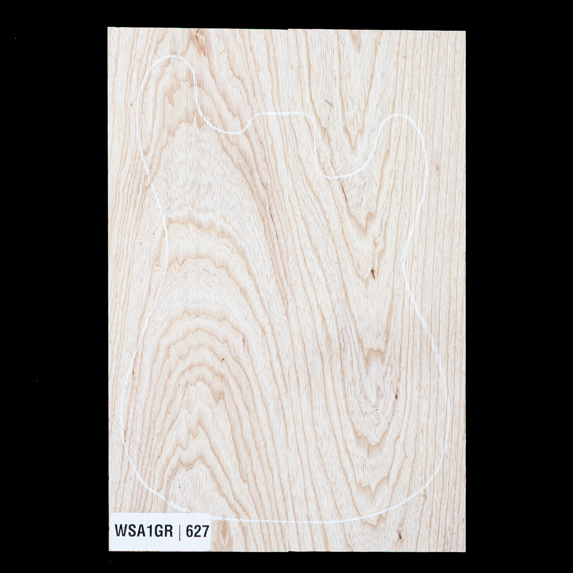Swamp Ash vierge, 2 pièces (8,8 lb) - 627 Swamp Ash vierge, 2 pièces (8,8 lb) - 627